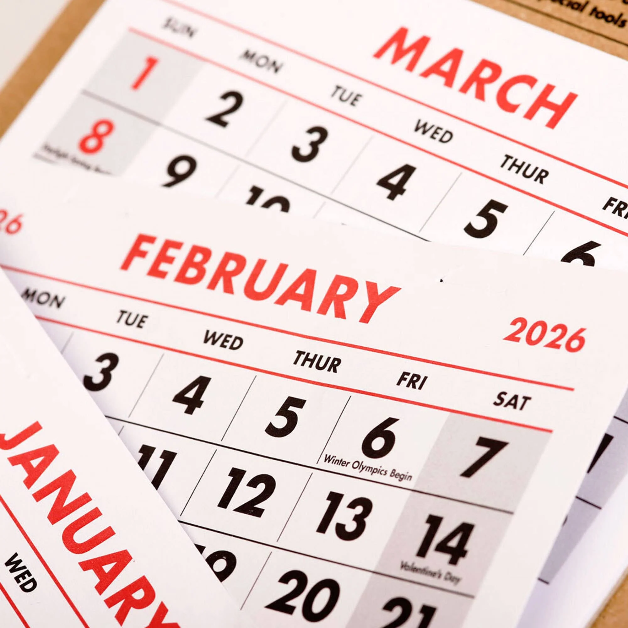 15-Month Field Notes 2026 Calendar - Image 3