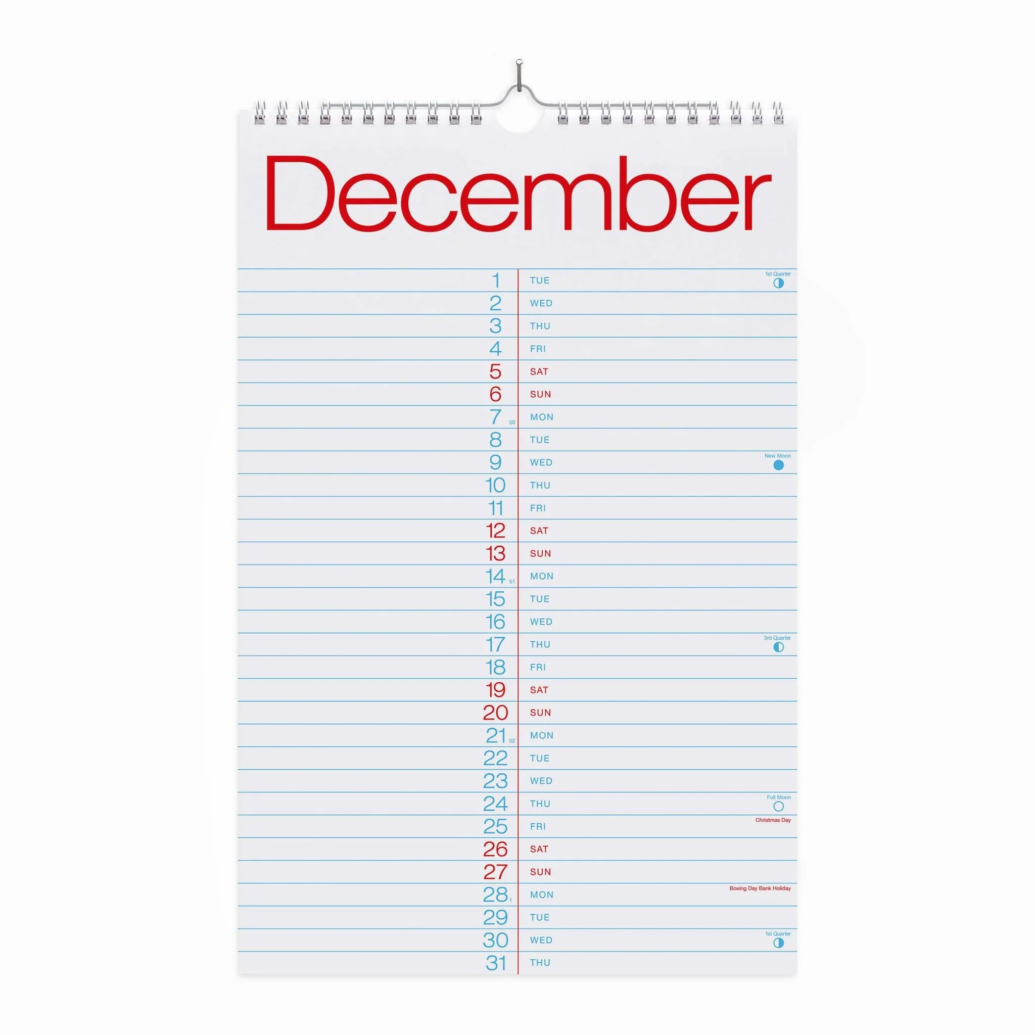 2026 Double Dates Wall Calendar - Image 4