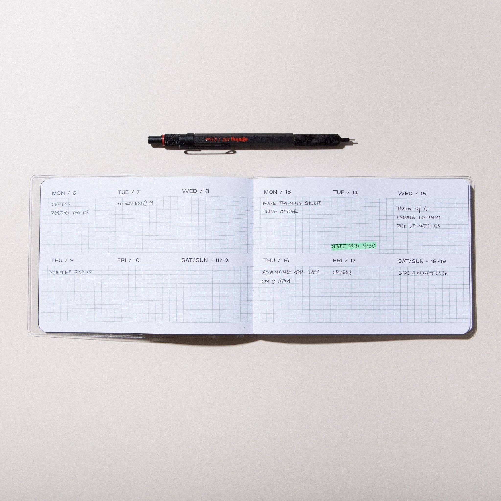 2026 Pocket Planner - Monthly & Weekly Planner - Image 4