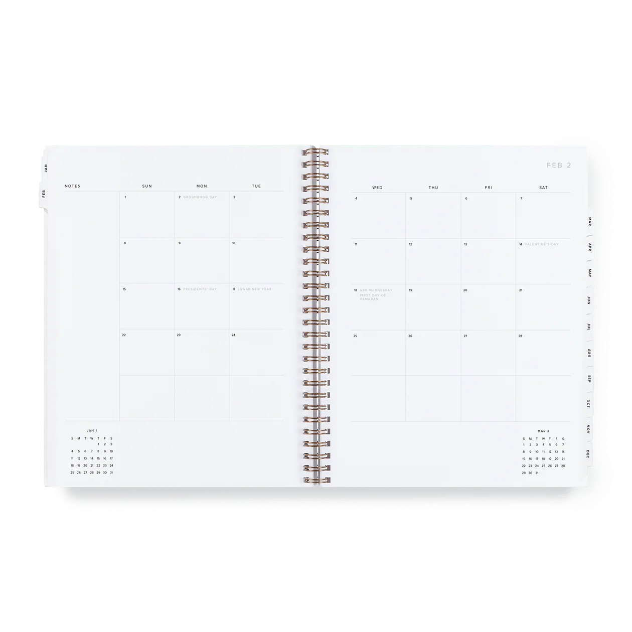 Appointed 2026 Task Planner: Charcoal Gray - Image 3