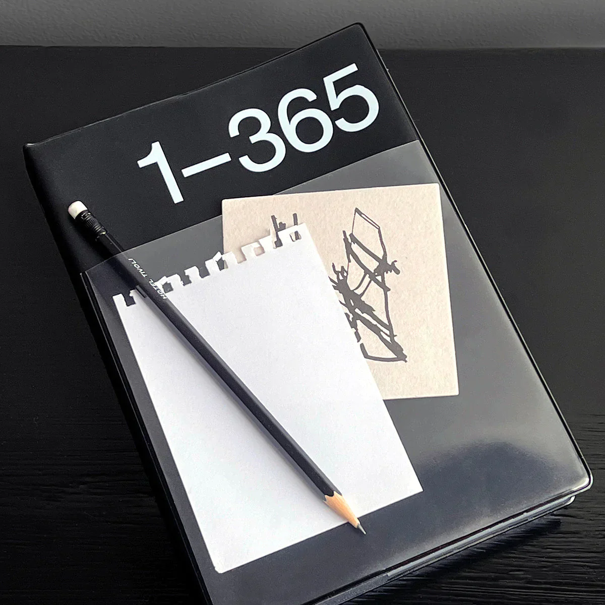 365 Journal Planner with Pocket: 165 Orange - Image 5