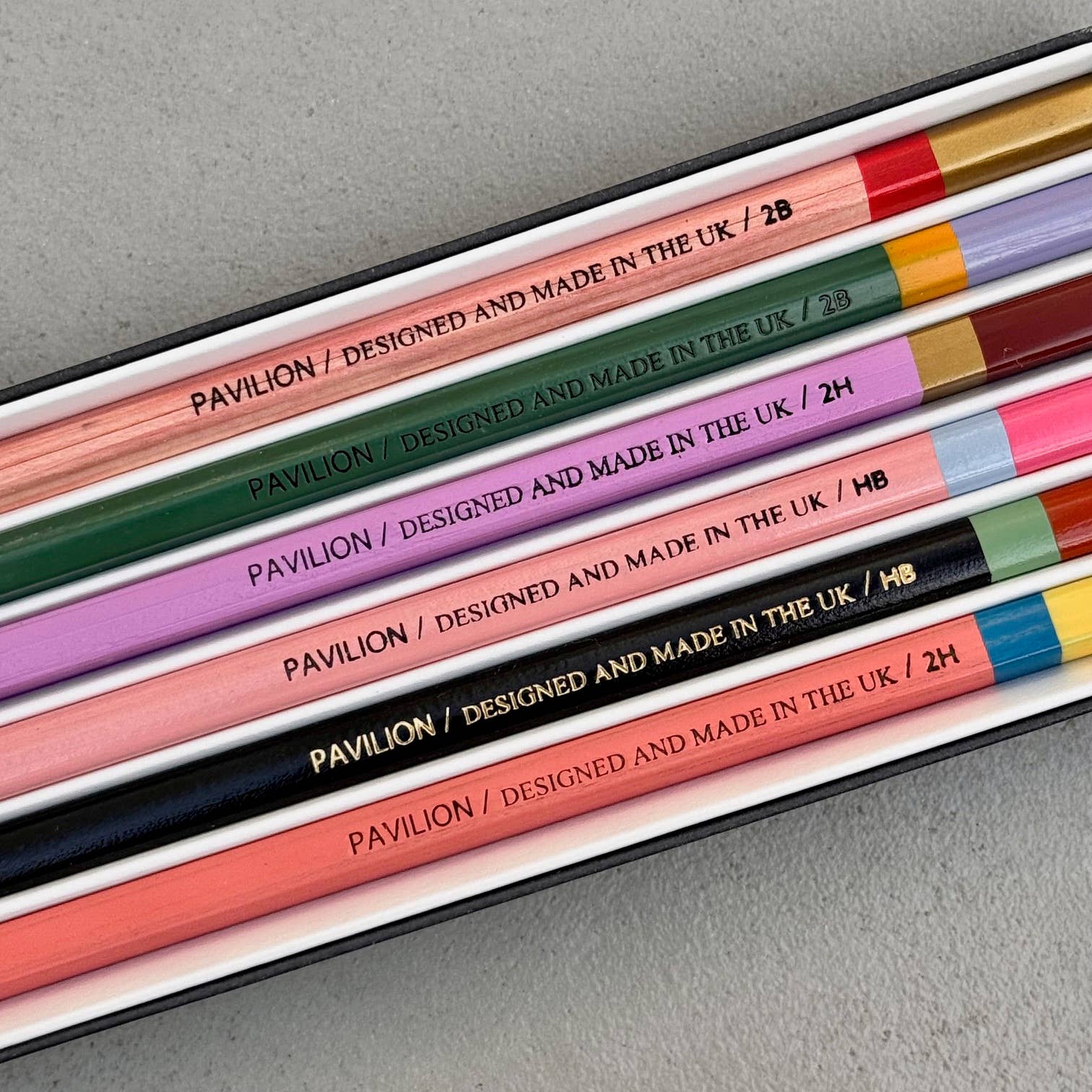 British Colour Block Pencil Set: Abstract - Image 2