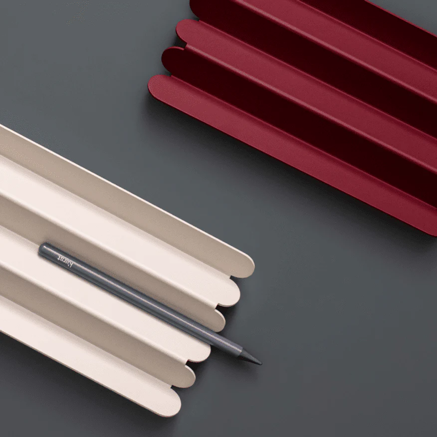 Karst Pen Trays: Stone or Burgundy - Image 3