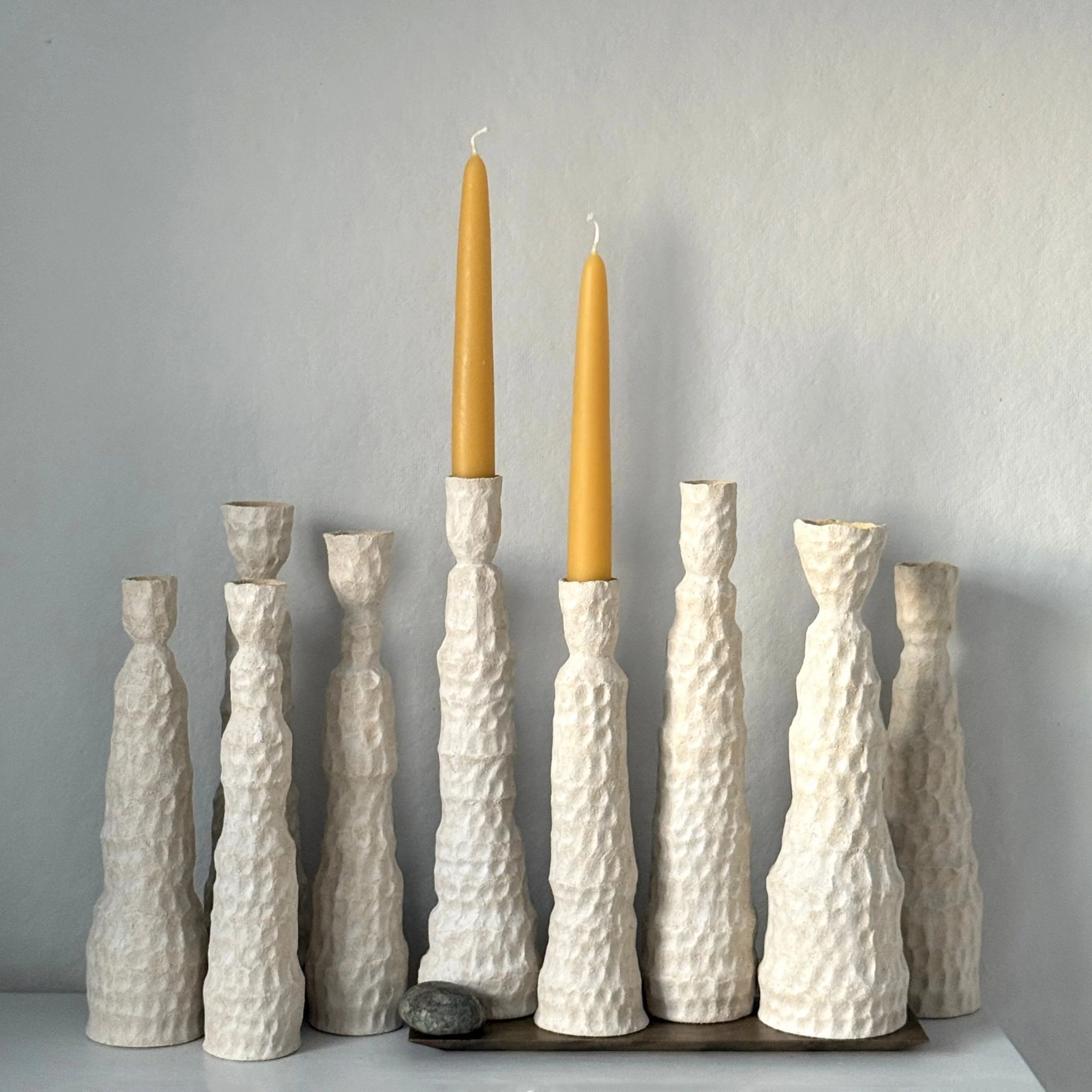 Apollonie Céramique Candle Holder - Image 2