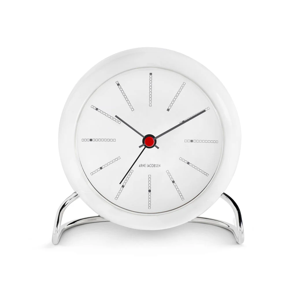 Arne Jacobsen Banker Clock: 2 Colors