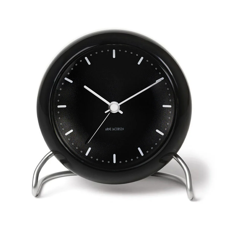 Arne Jacobsen Station Clock: Black - Image 2