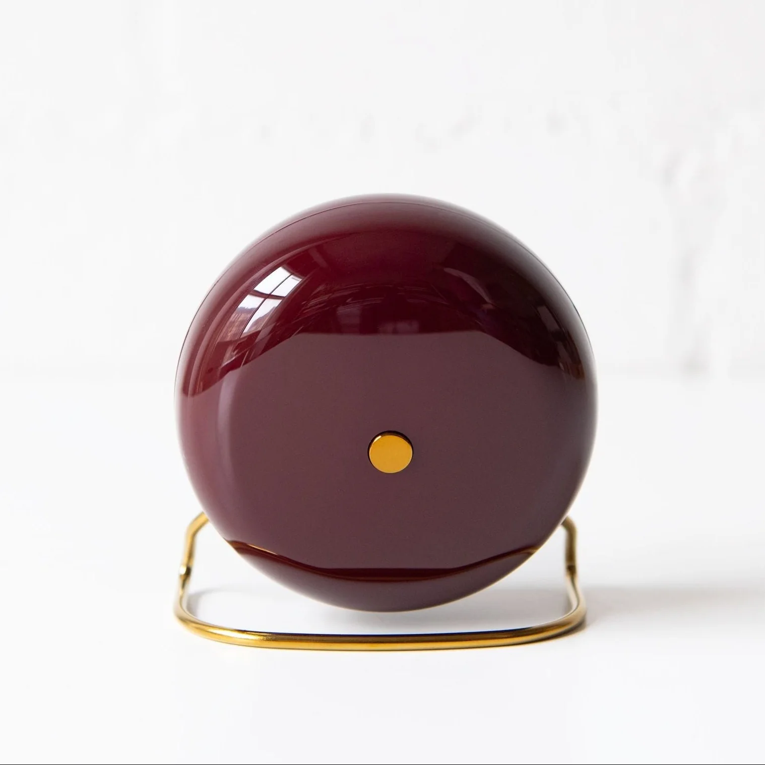 Arne Jacobsen Station Clock: Burgundy - Image 2