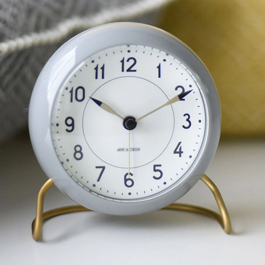 Arne Jacobsen Station Clock: Grey - Image 3