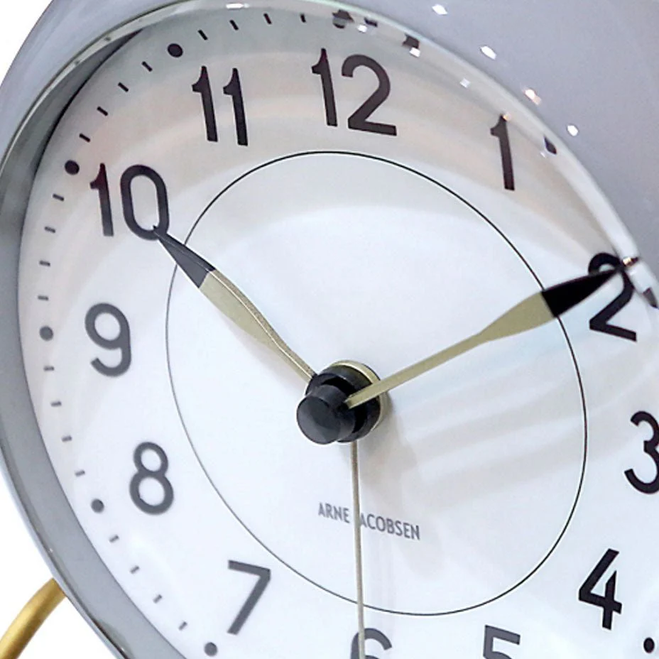 Arne Jacobsen Station Clock: Grey - Image 4
