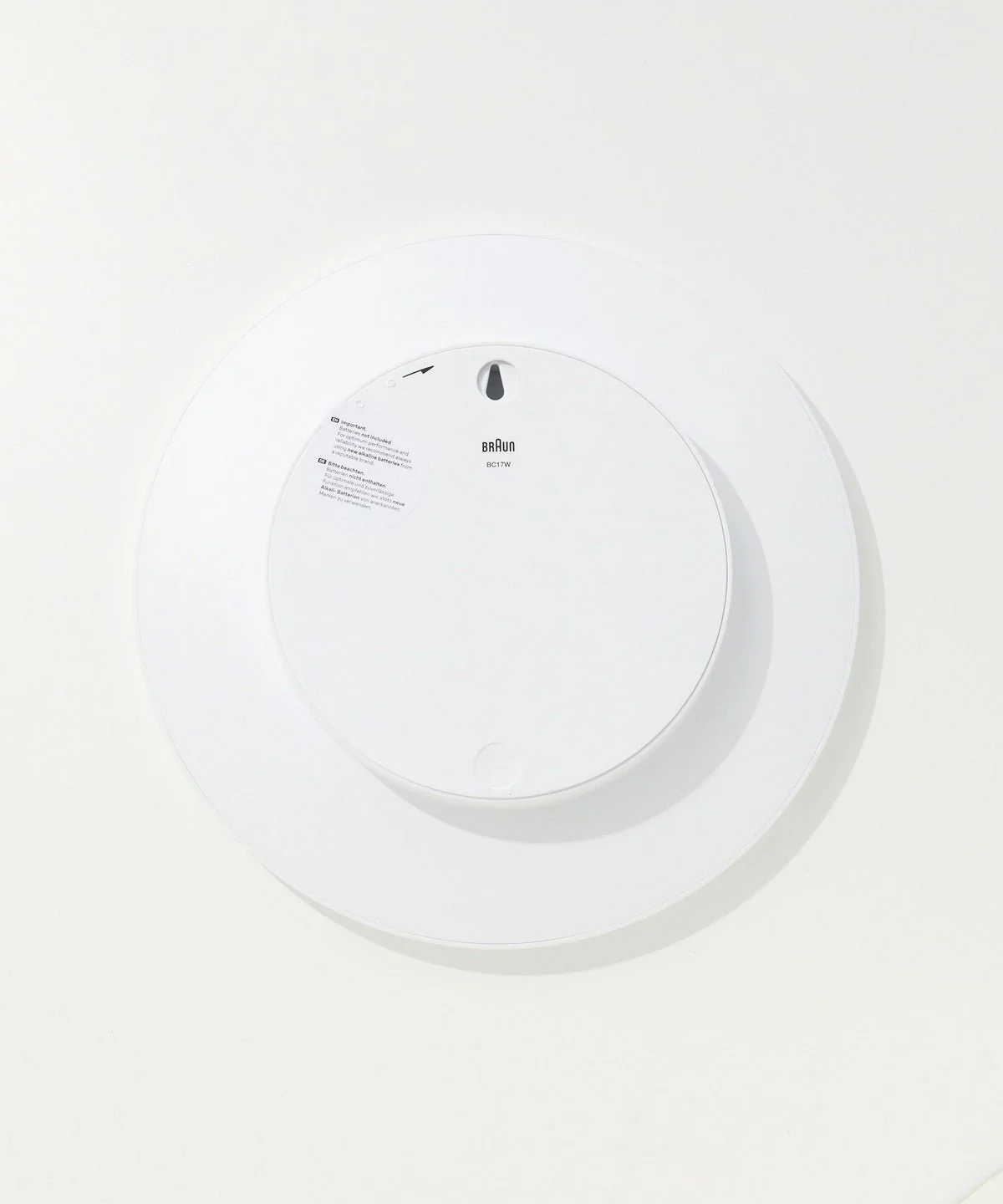 BC17 White Wall Clock by Braun - Image 7