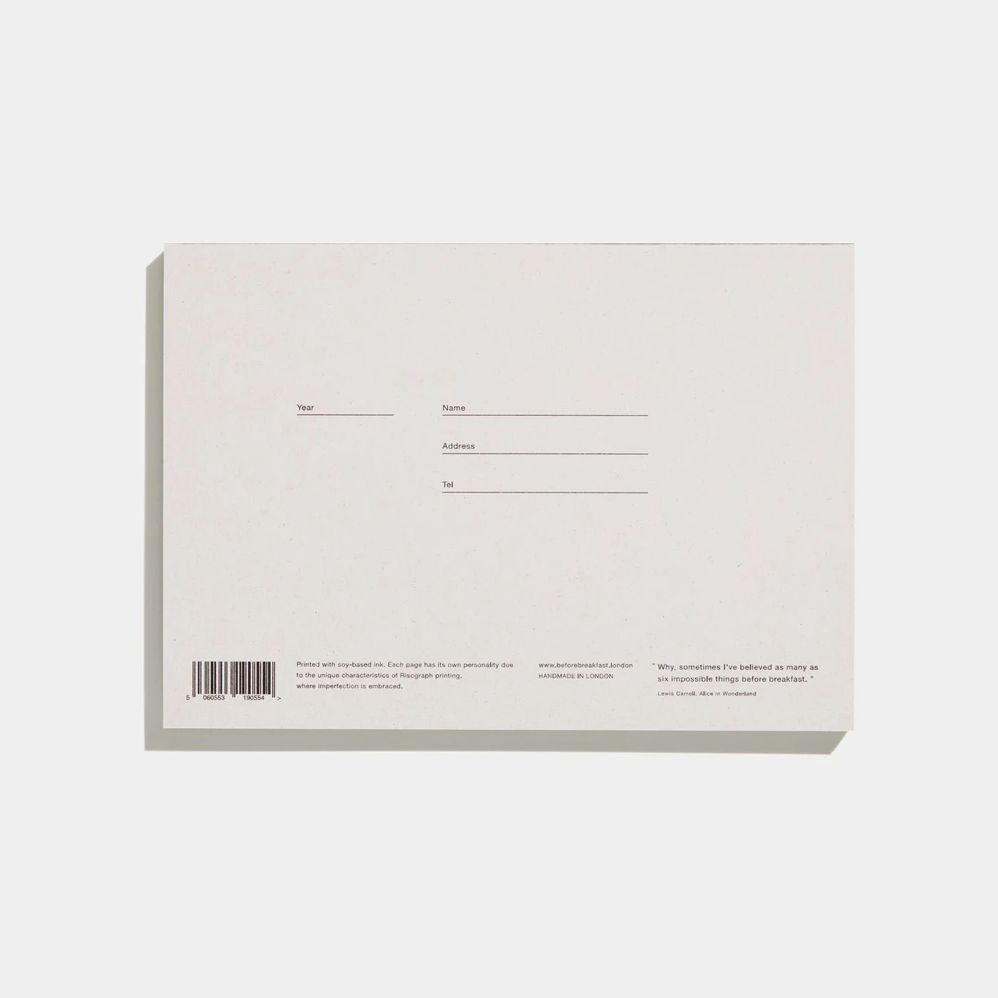 Before Breakfast Weekly Notepad: Pale Blue - Image 4