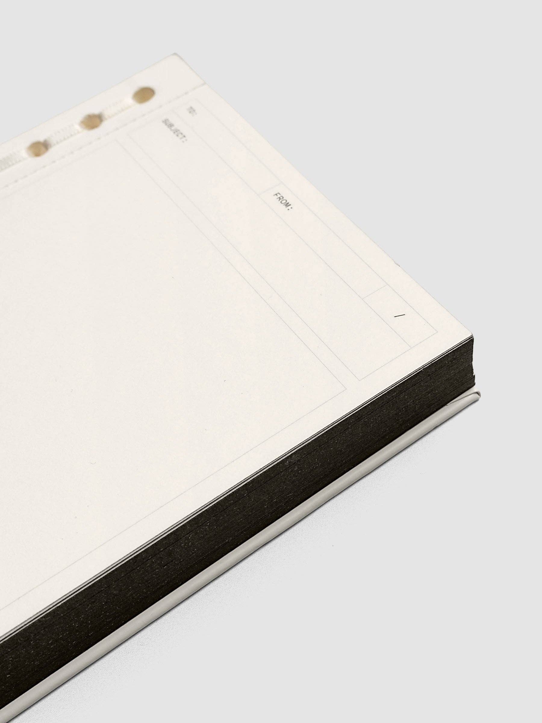 Black-Edged Perforated Message Pad - Image 4