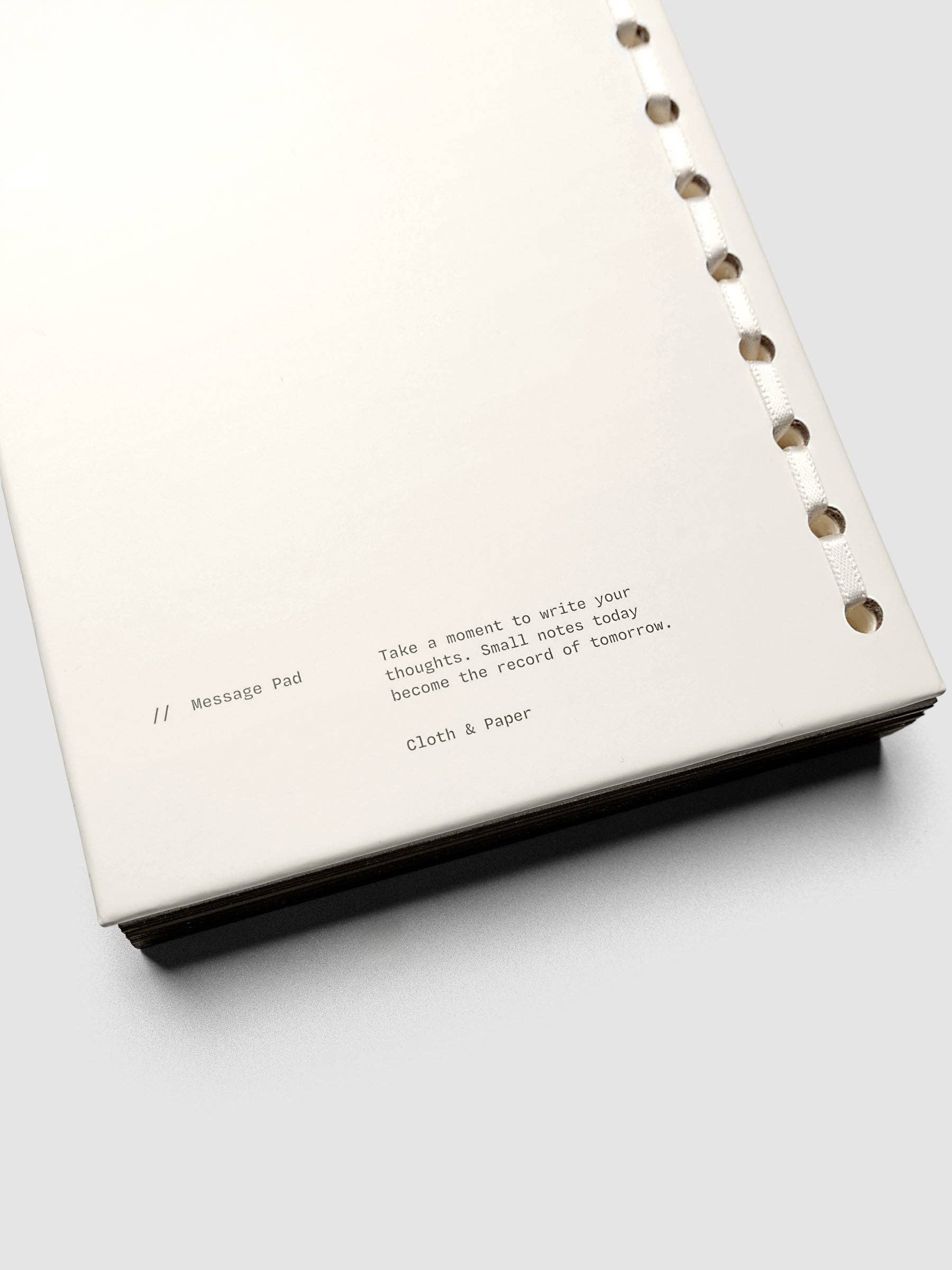 Black-Edged Perforated Message Pad - Image 7