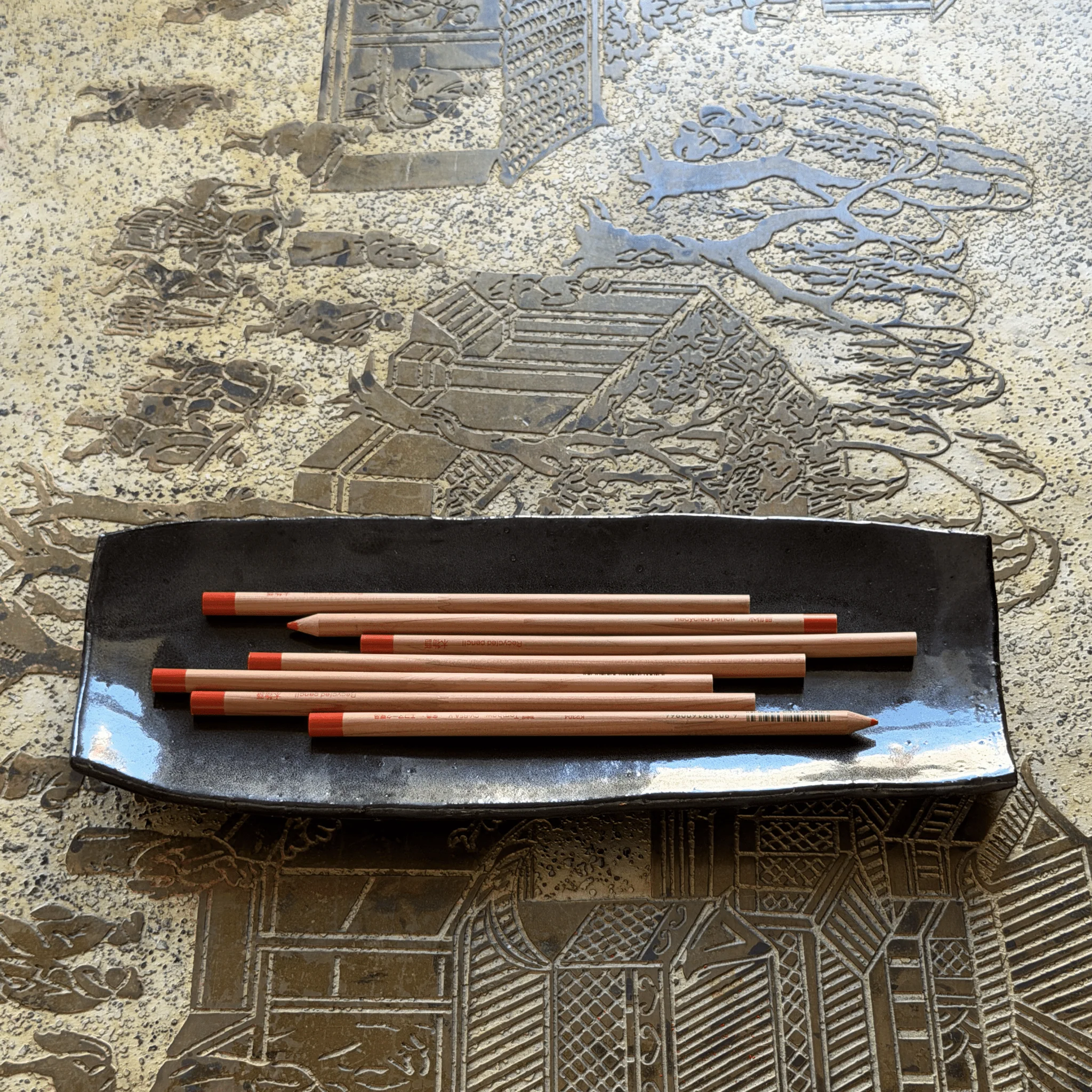 Black Minu Yaki Long Catchall - Image 3