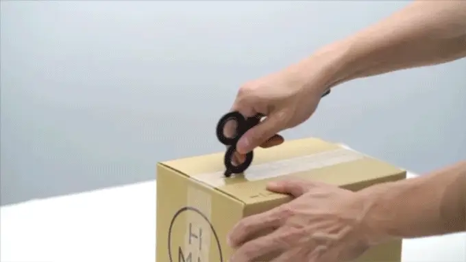 Black Dual Scissors and Stand - Image 4