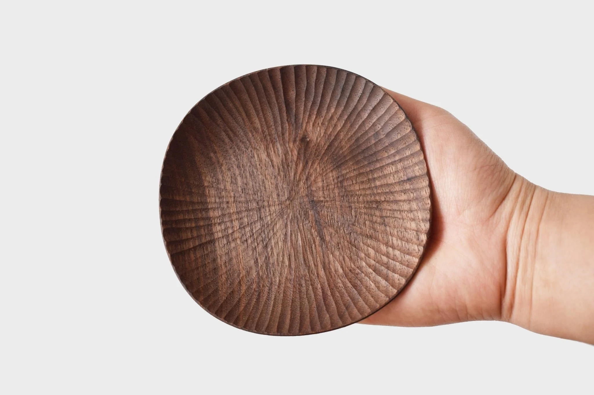 Hand-carved Black Walnut Catchall - Image 10