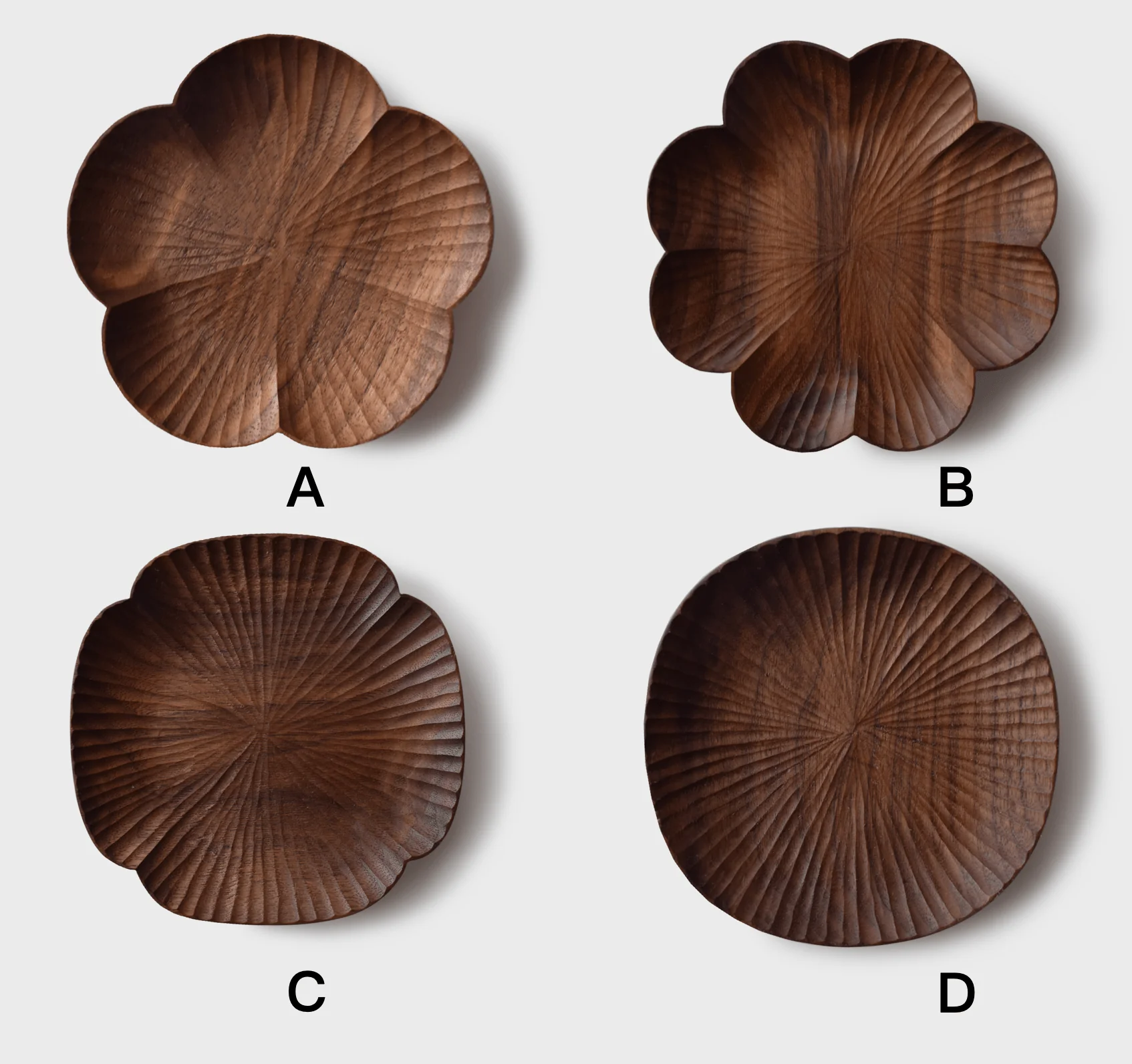 Hand-carved Black Walnut Catchall - Image 6