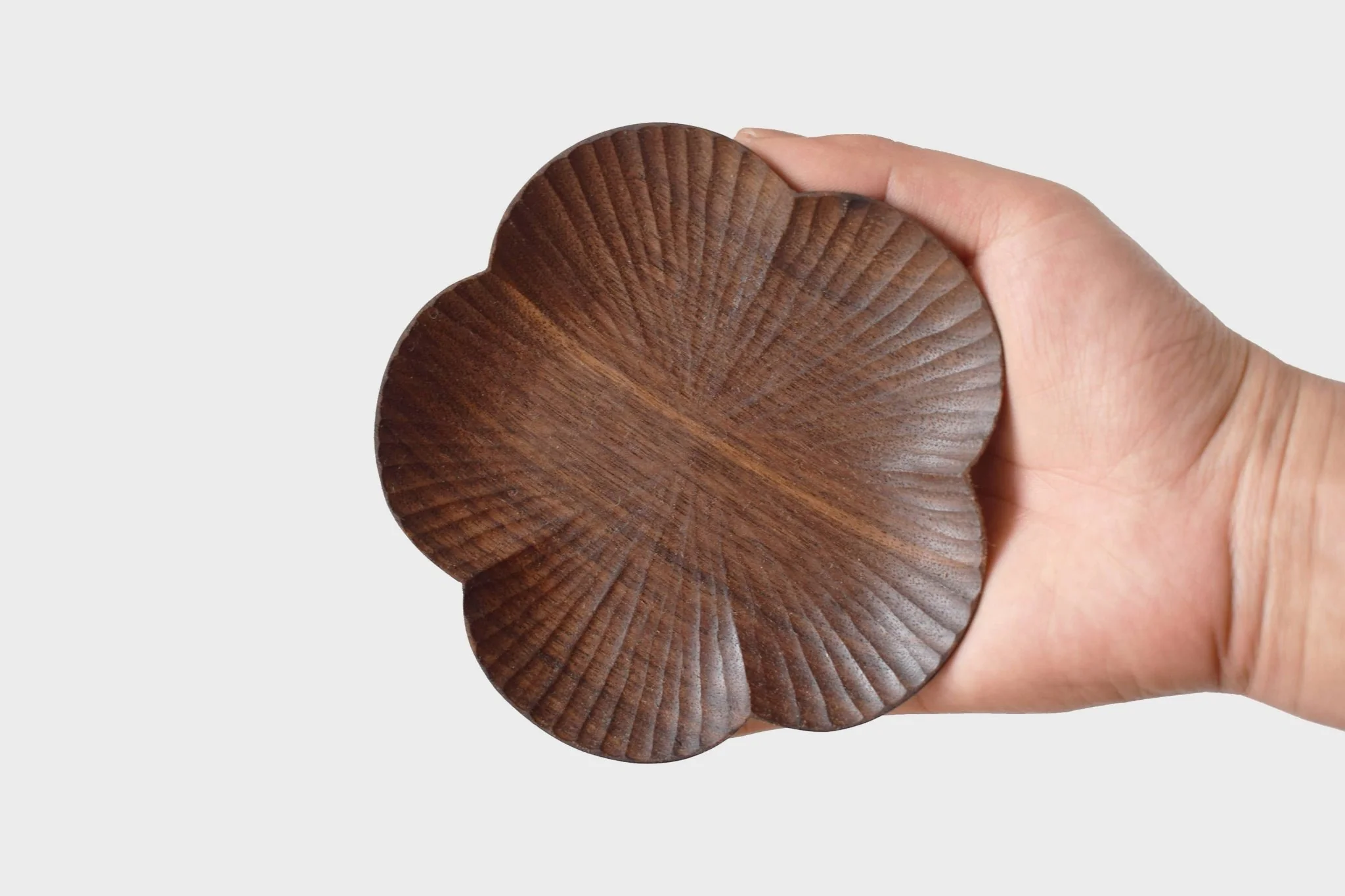 Hand-carved Black Walnut Catchall - Image 7