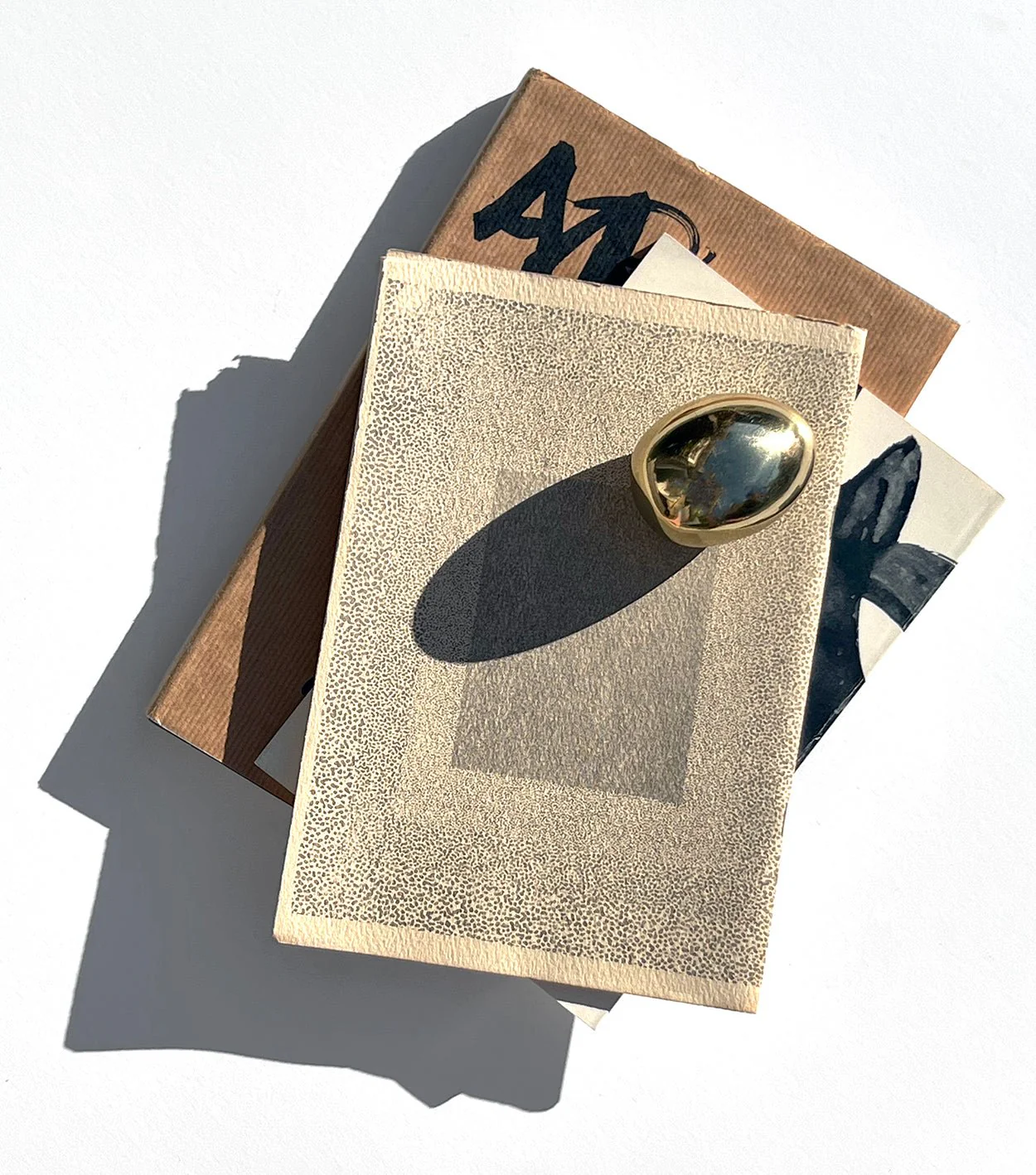 Brass Egg Paperweight - Image 3
