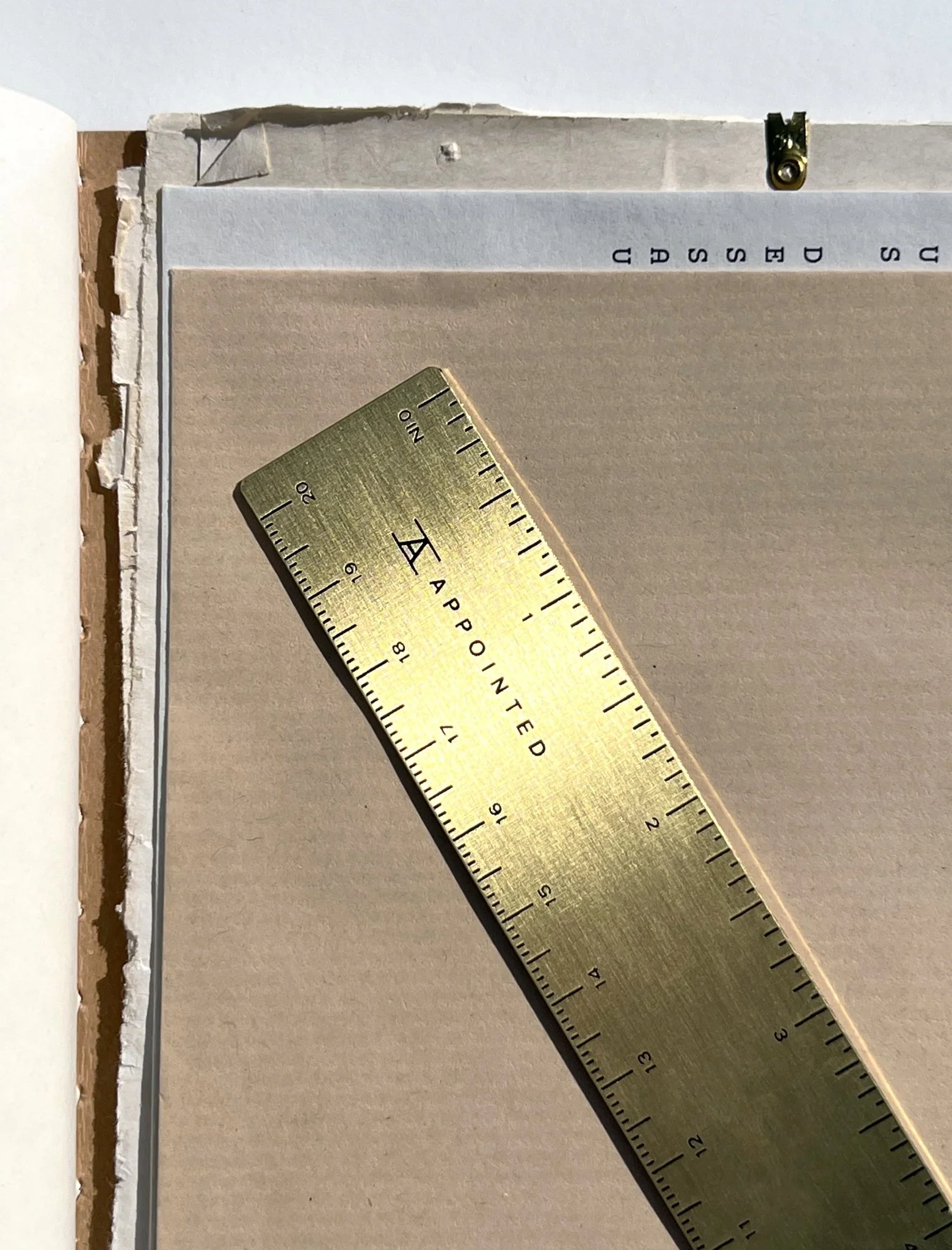 Brass Pocket Ruler - Image 3