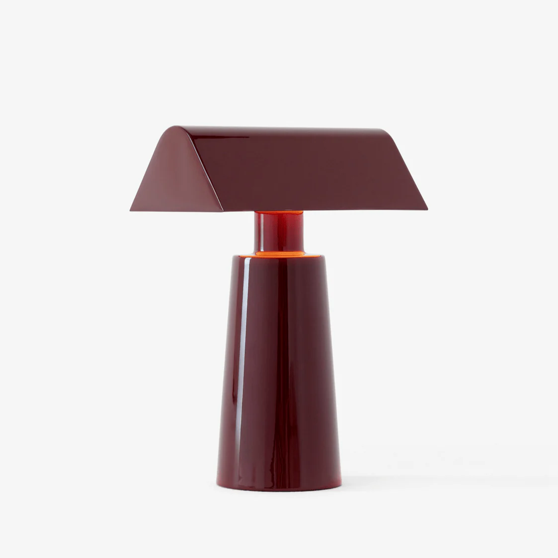 Caret Portable Lamp: Deep Burgundy - Image 6