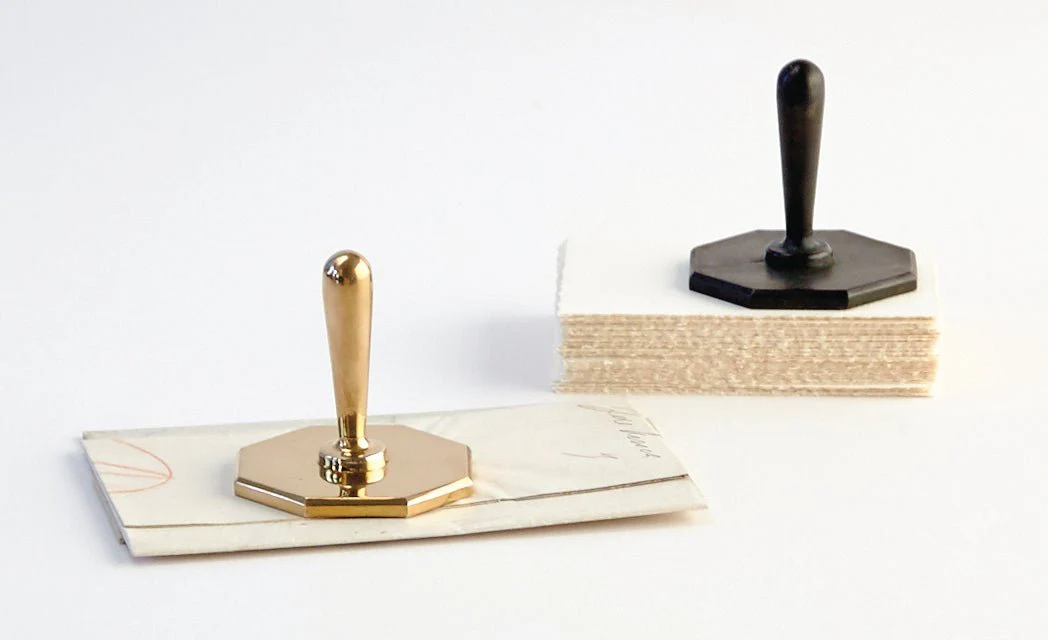 Cast Bronze Custom Rubber Stamp - Image 12