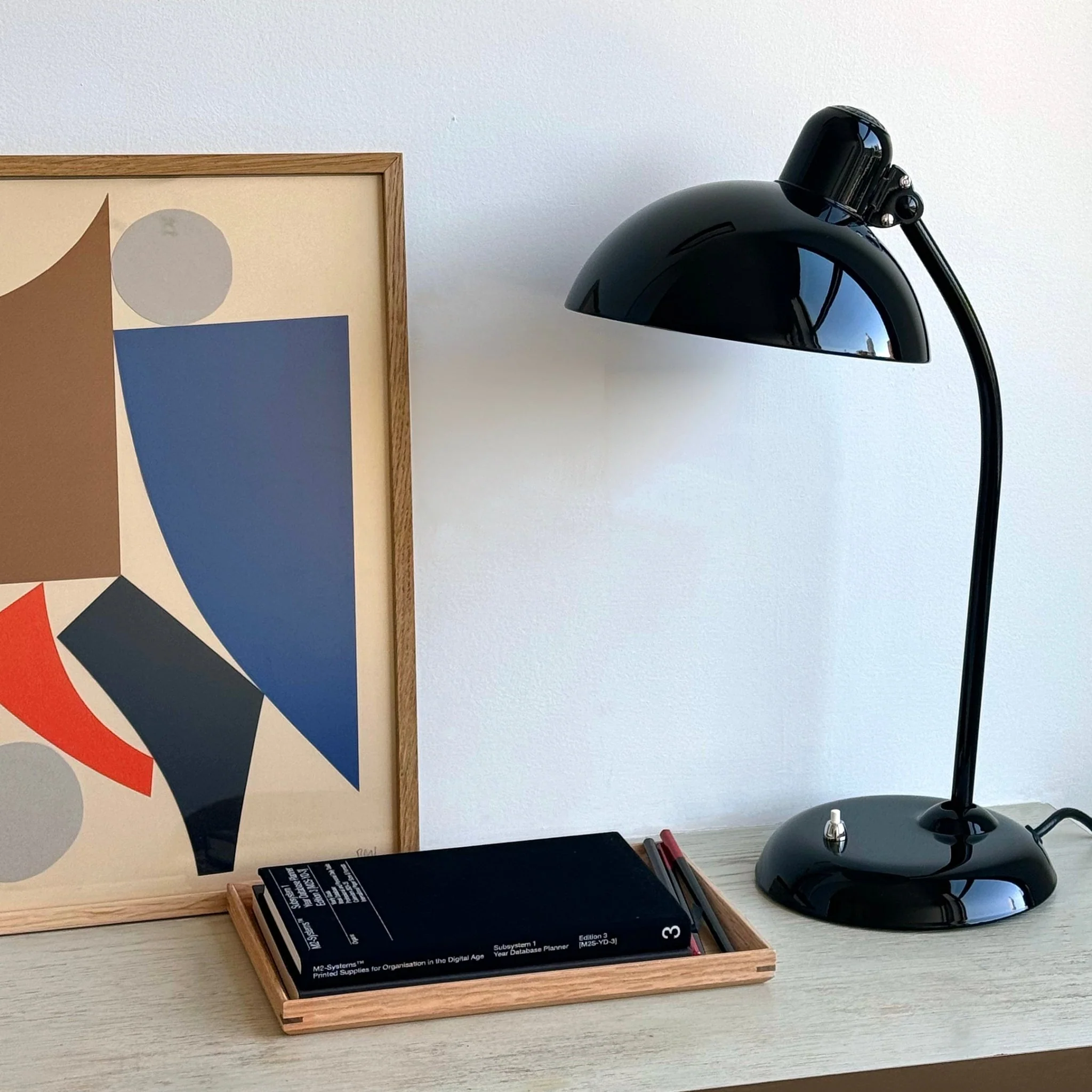 Christian Dell 'Kaiser Idell 6556-T' Lamp:  Black - Image 3