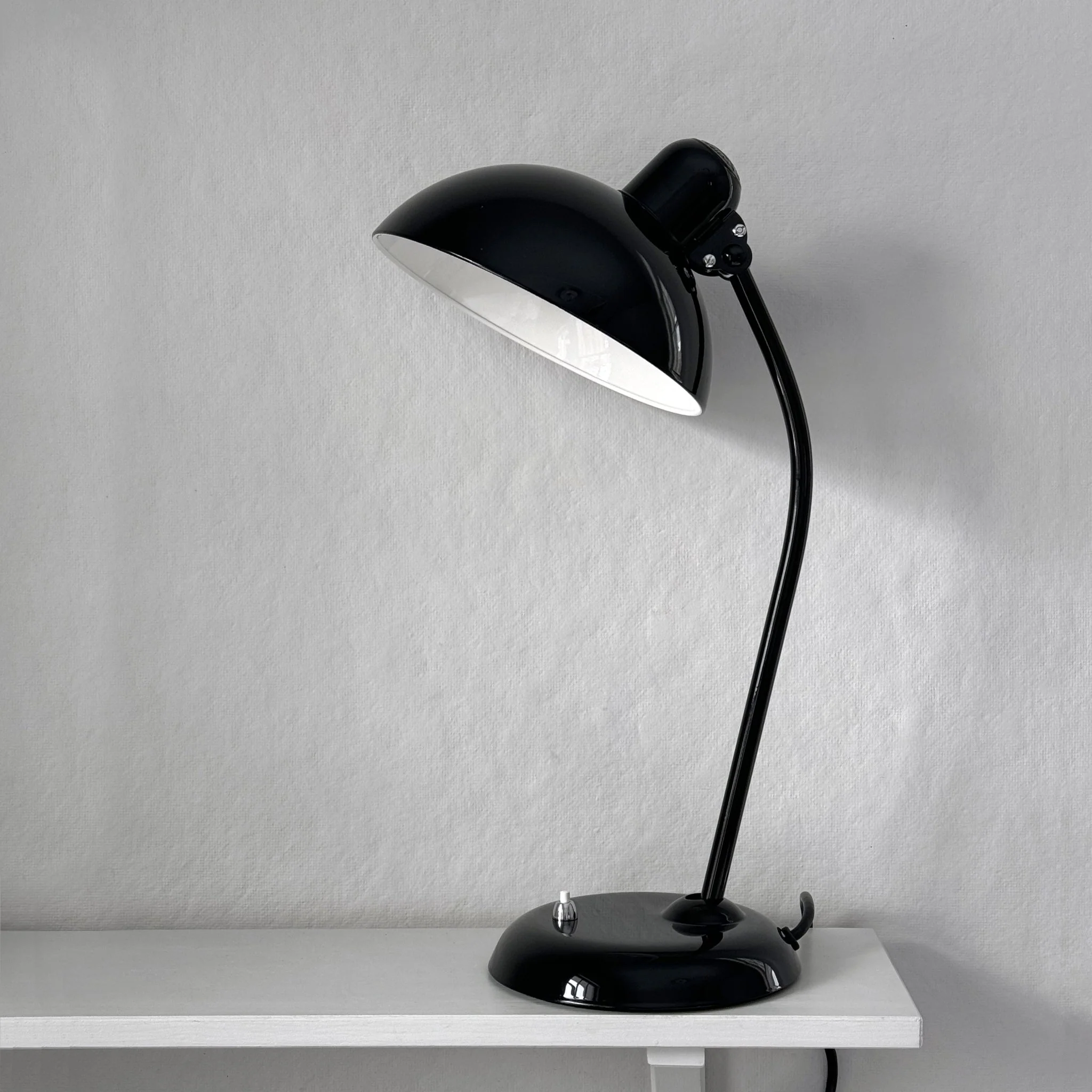 Christian Dell 'Kaiser Idell 6556-T' Lamp:  Black - Image 4