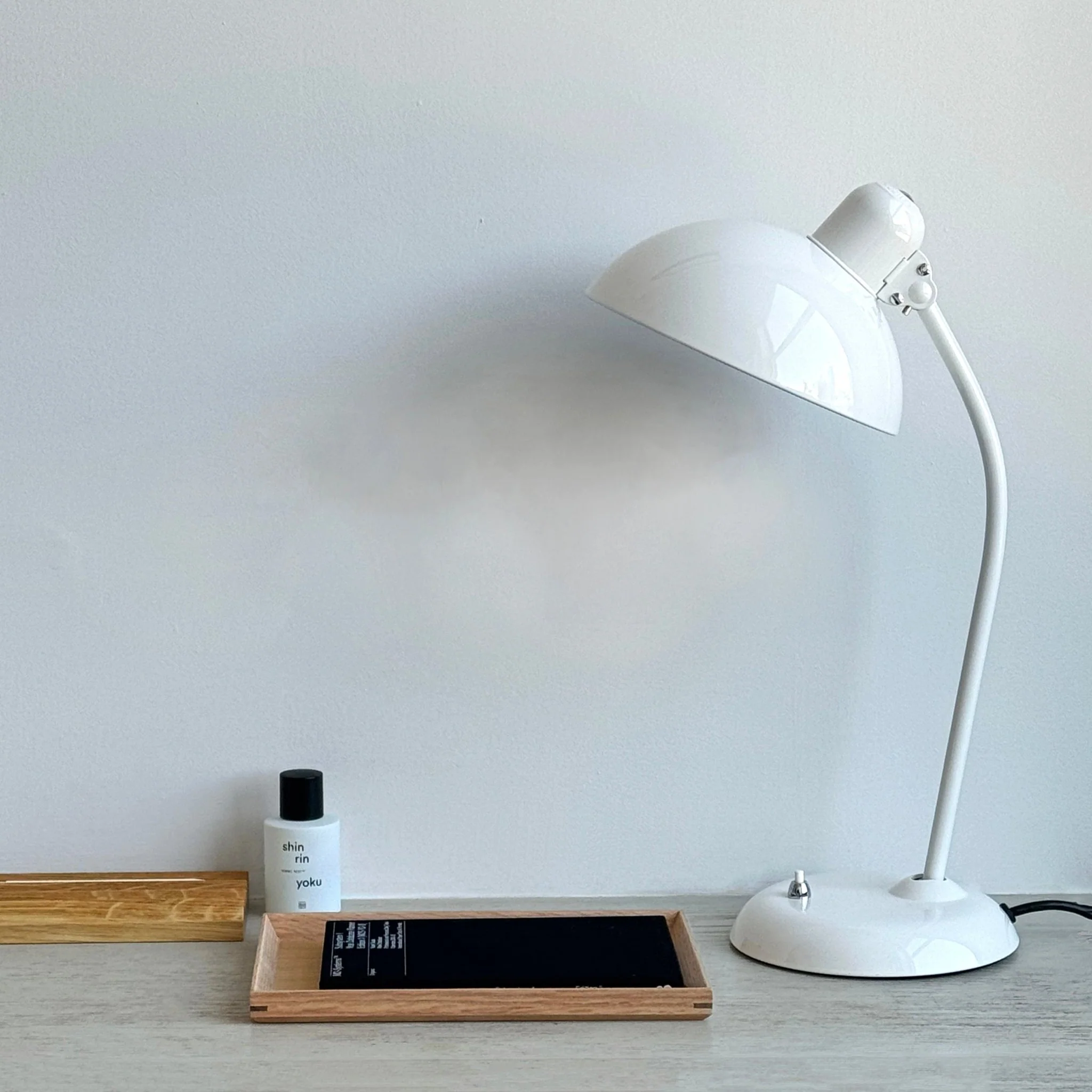 Christian Dell 'Kaiser Idell 6556-T' Lamp:  White - Image 5