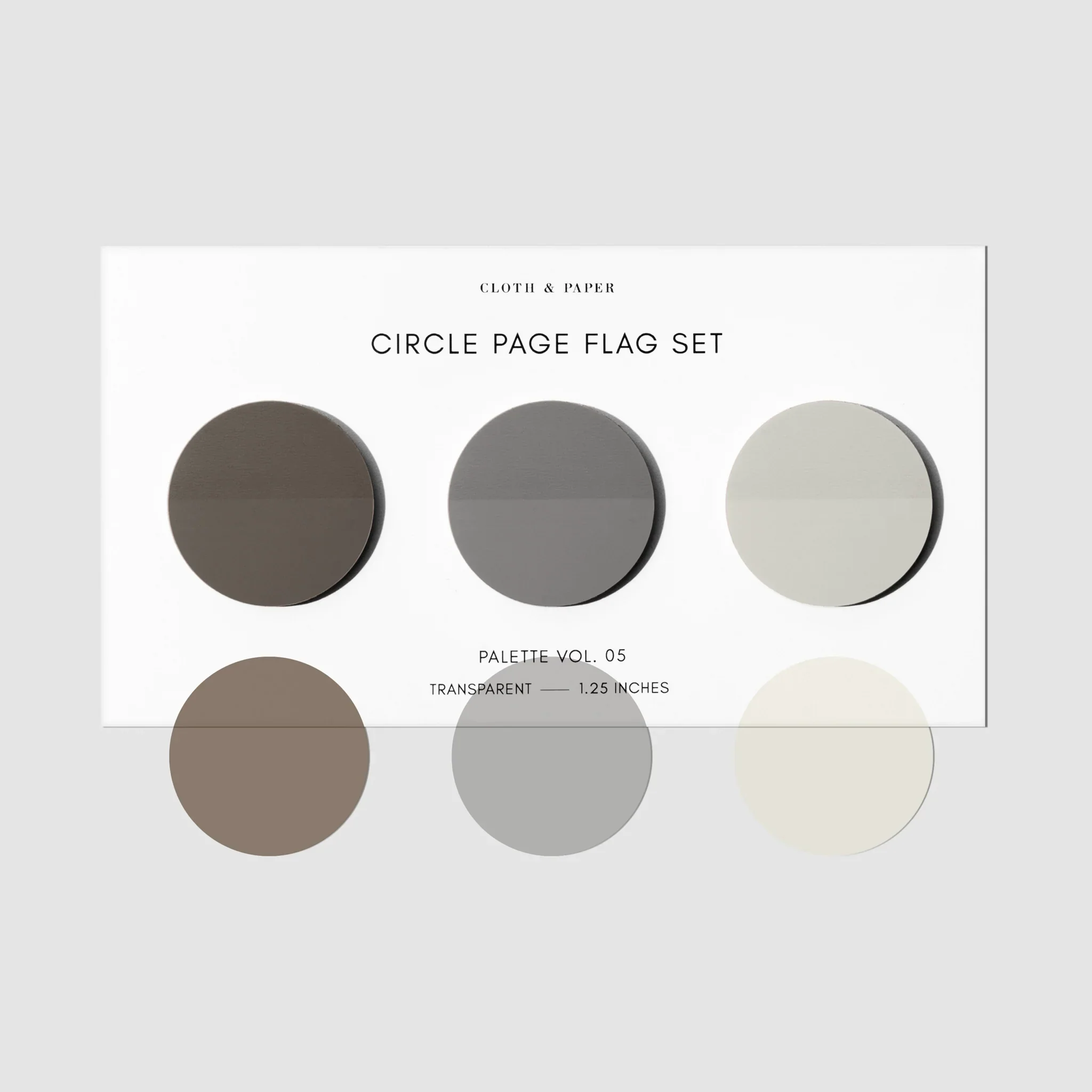 Circle Page Flag Trio - Image 2