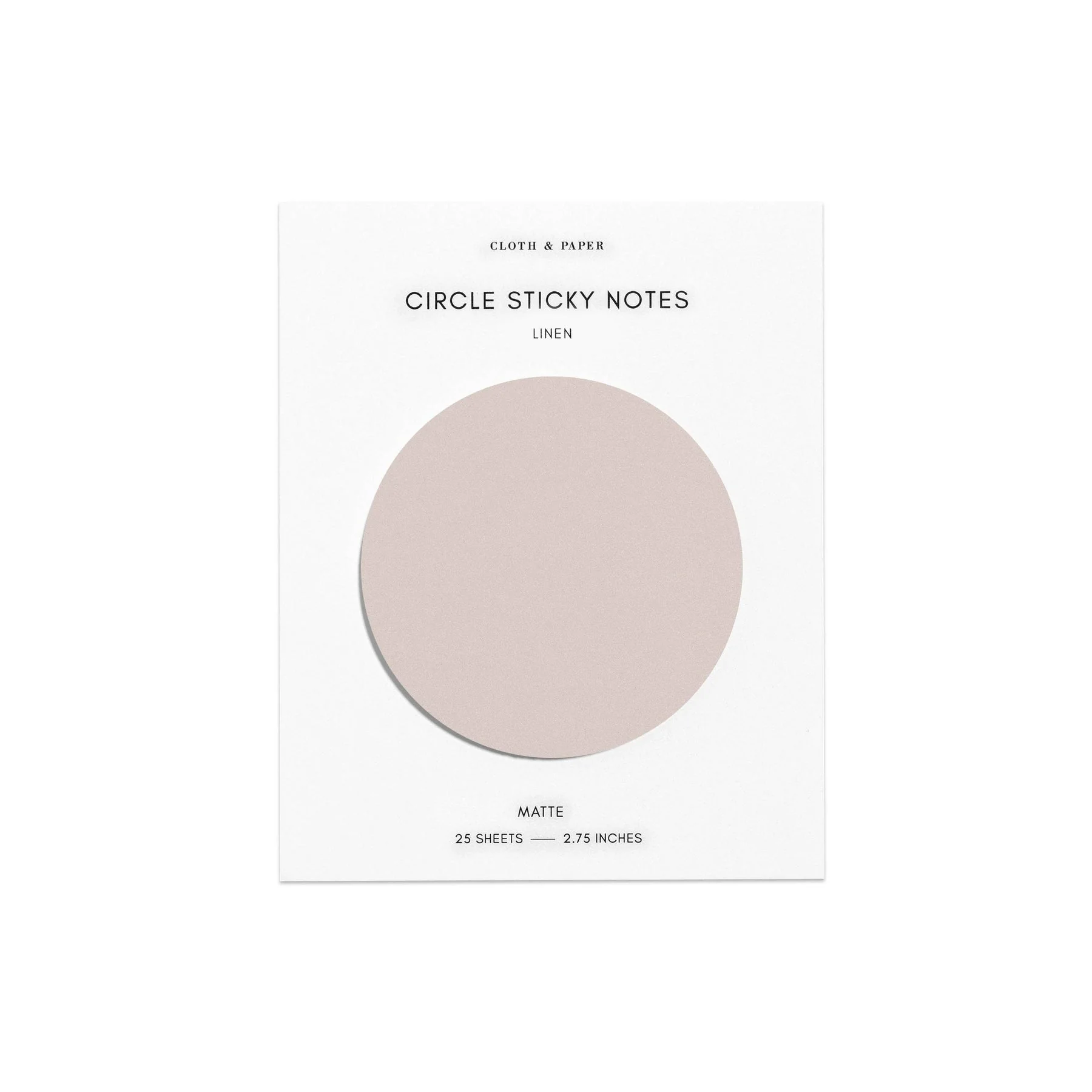 Circle Sticky Notes: 3 Colorways - Image 3