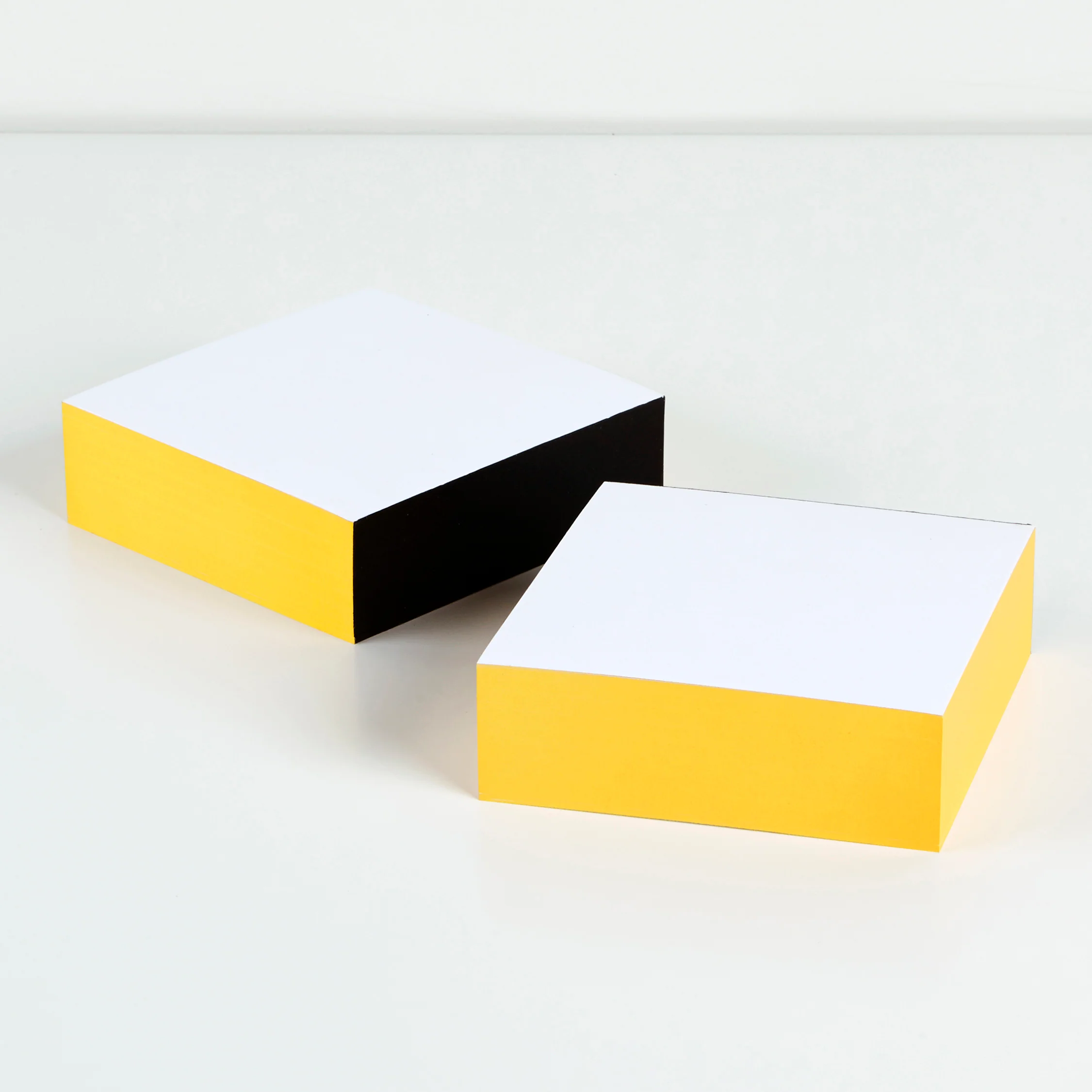 Color-edged Pads: Matte Yellow, 3 sizes - Image 3