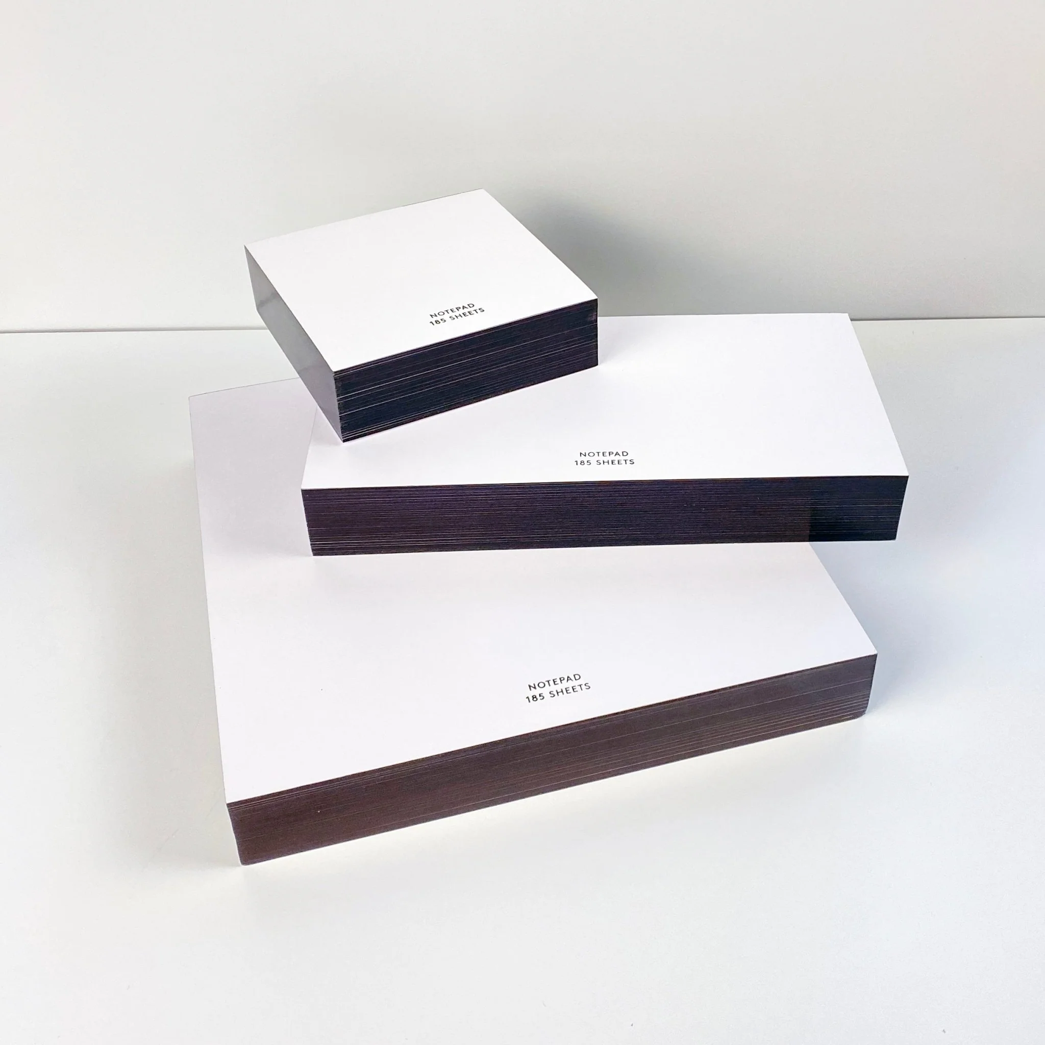 Color-edged Pads: Glossy Black, 3 sizes - Image 8