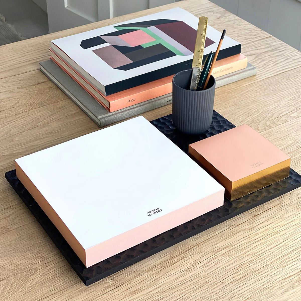 Color-edged Pads: Matte Blush, 3 sizes - Image 3