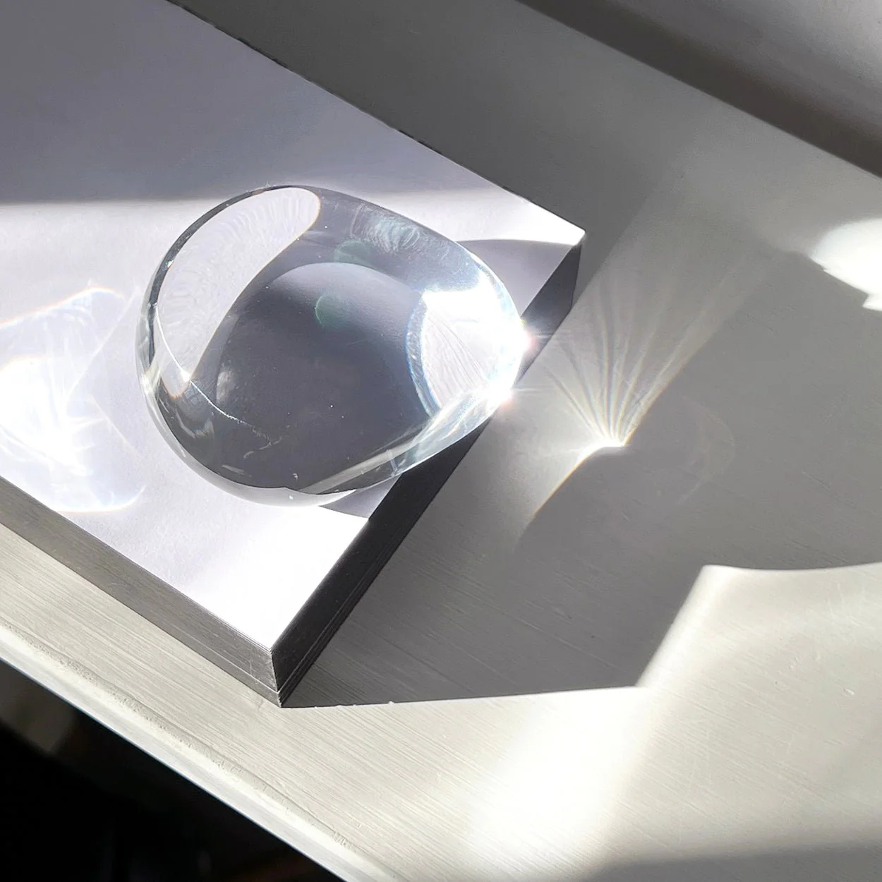 Glass River Stone Paperweights - Image 3