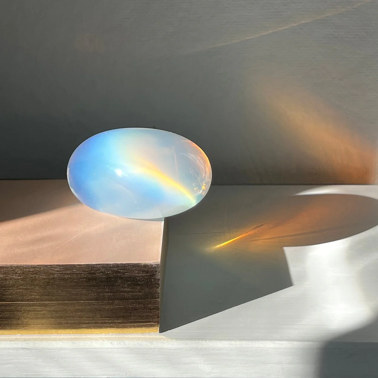 Glass River Stone Paperweights - Image 6