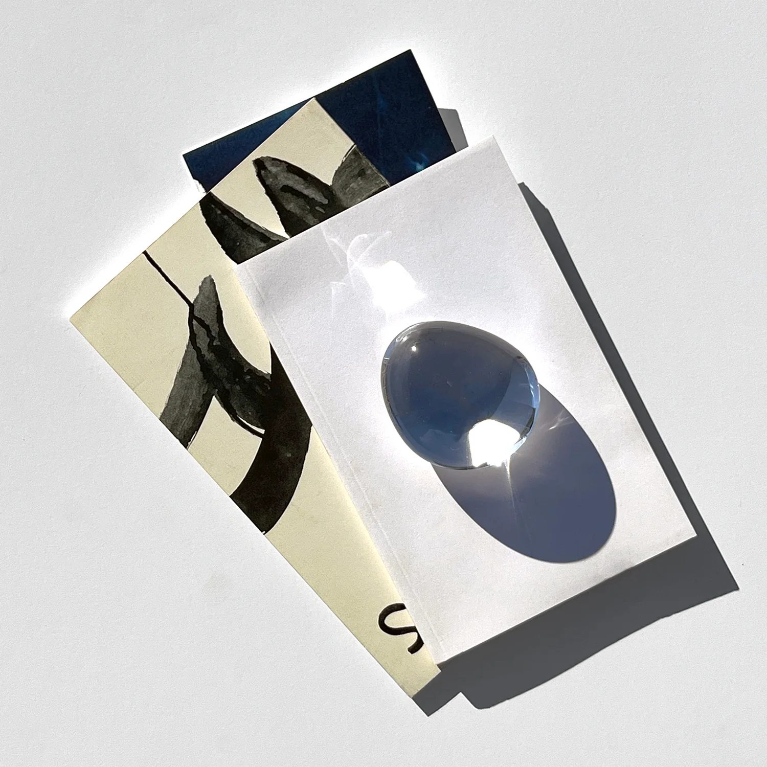 Glass River Stone Paperweights - Image 8