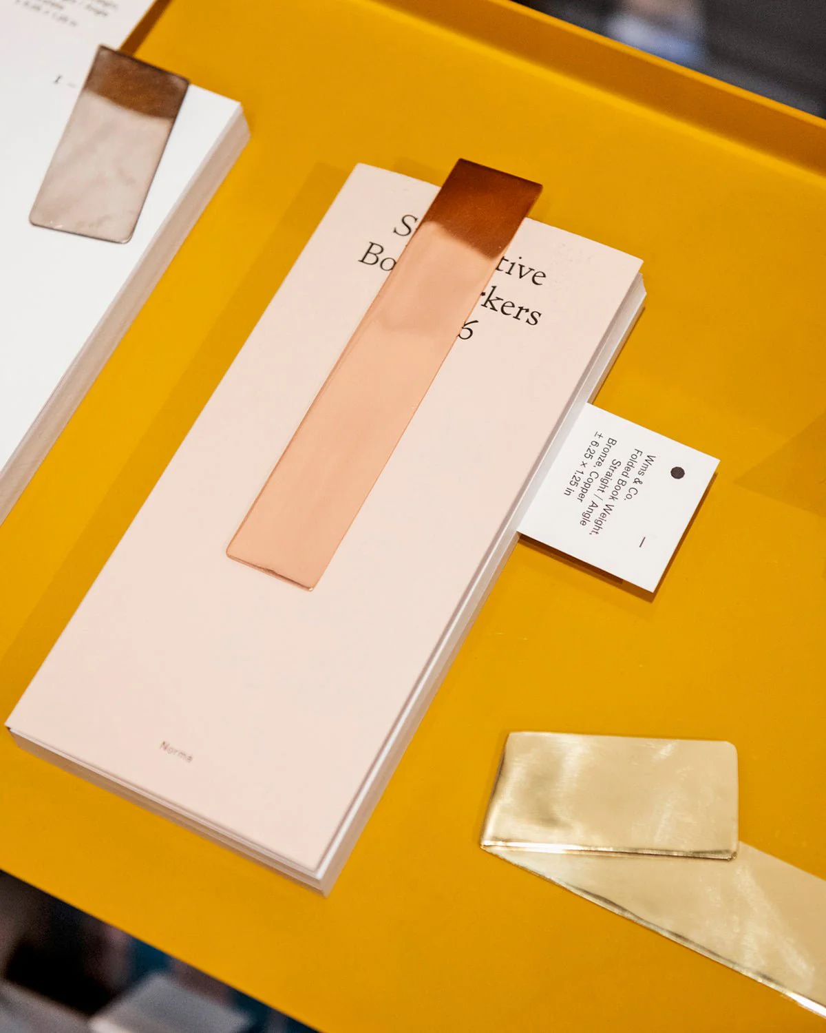 Copper Folded Book Weights - Image 3