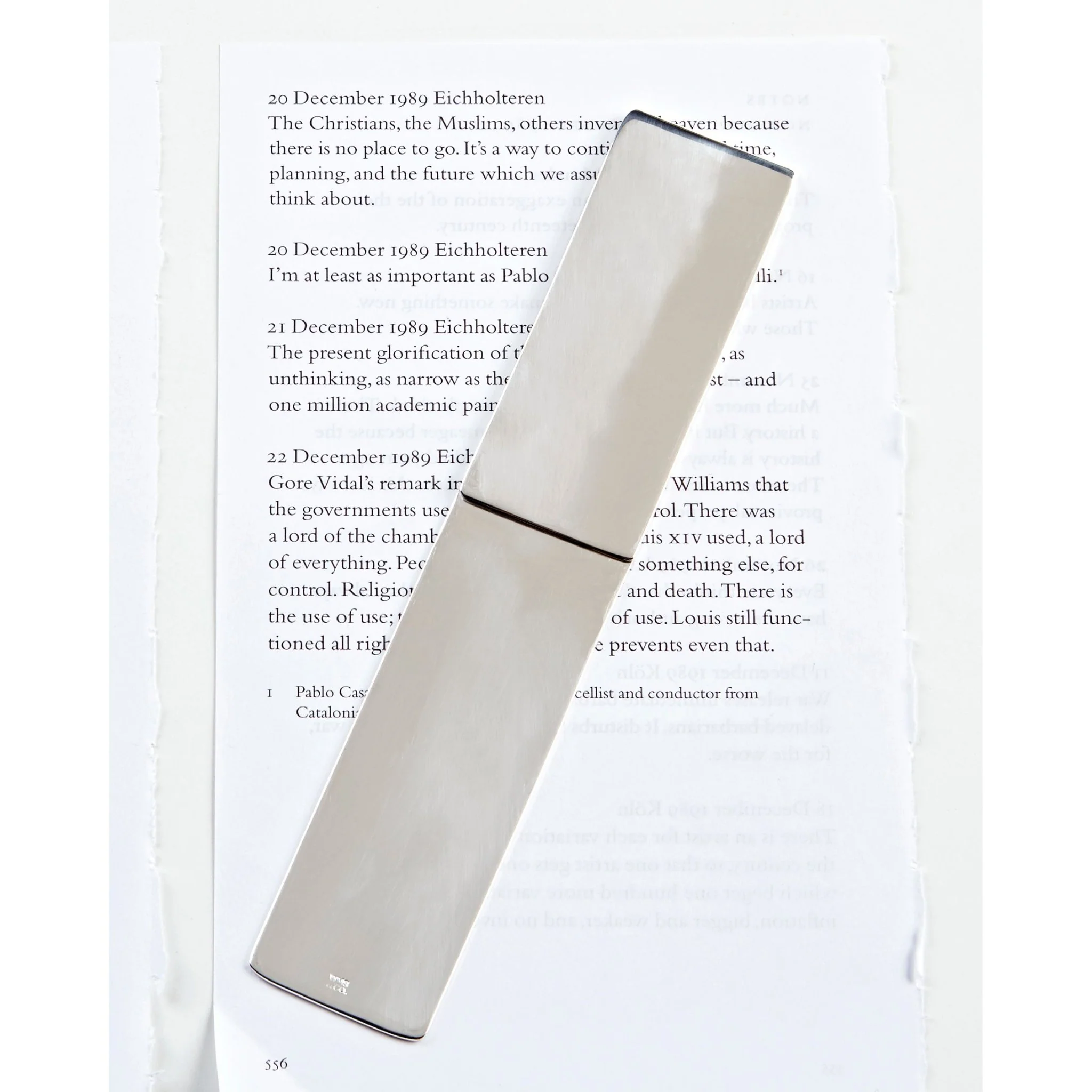 Silver-plated Folded Book Weights - Image 4