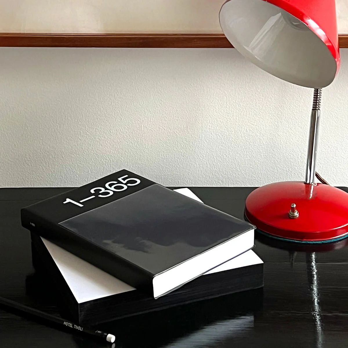 365 Journal Planner with Pocket, Black - Image 3