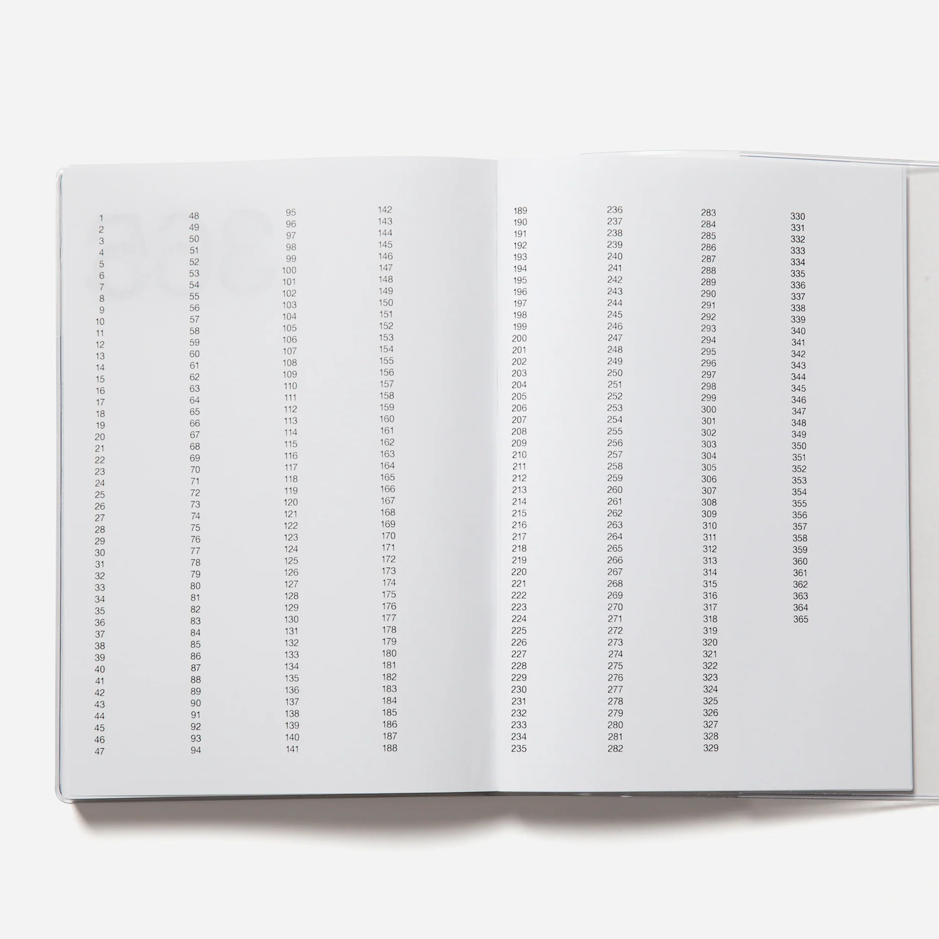 365 Journal Planner with Pocket, Black - Image 6