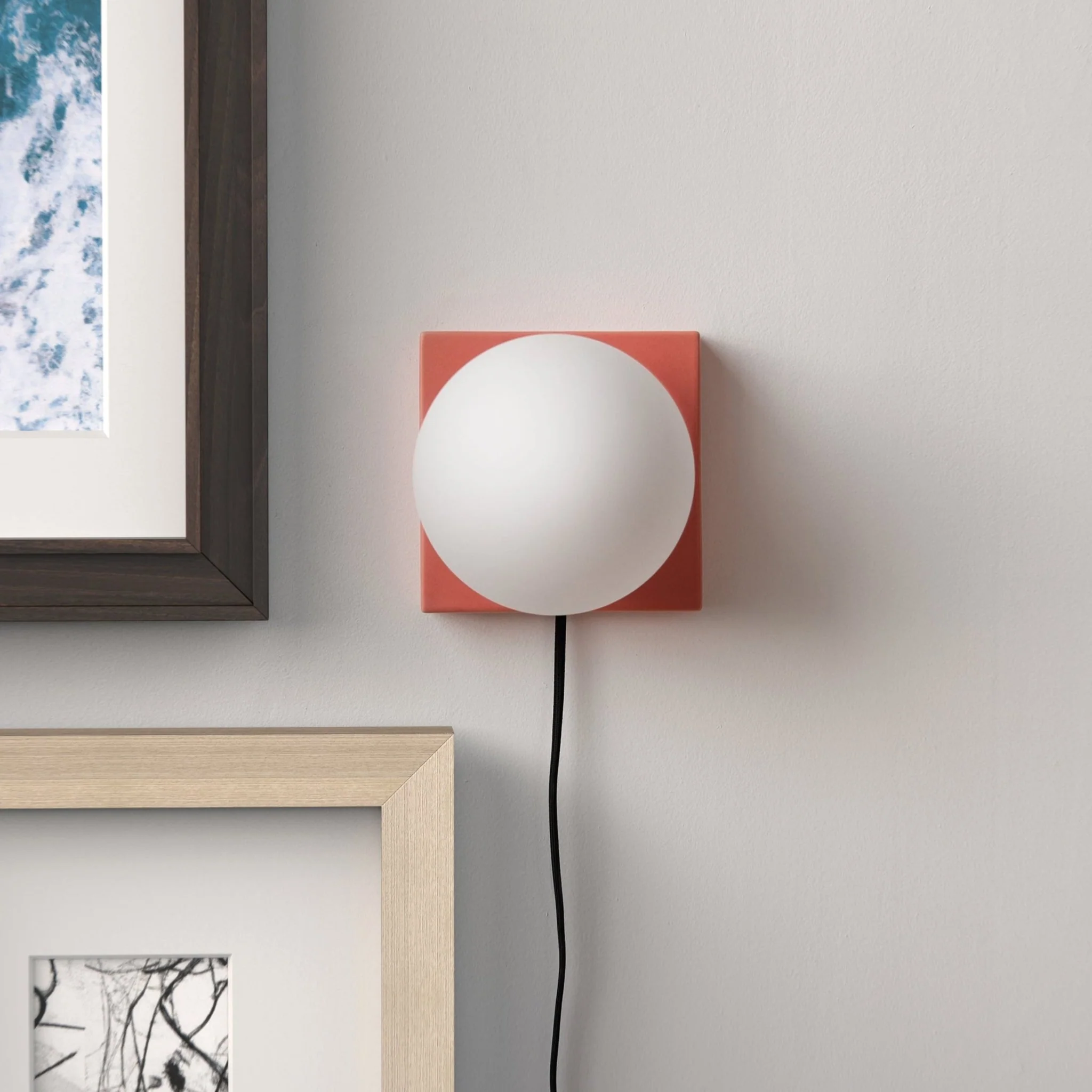 Wall/Table Ceramic Lamp: 6 colorways