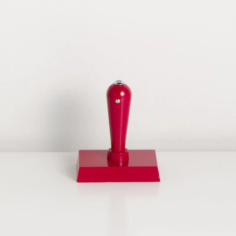 Custom Rubber Stamp: Red Gloss Wood - Image 11