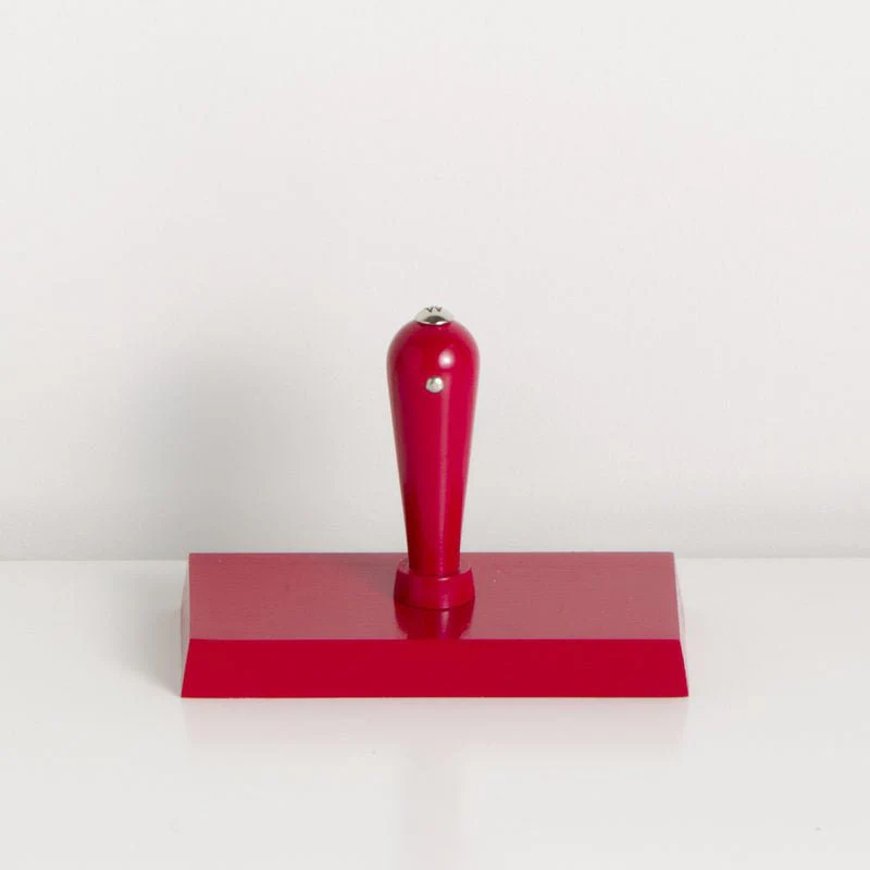 Custom Rubber Stamp: Red Gloss Wood - Image 13