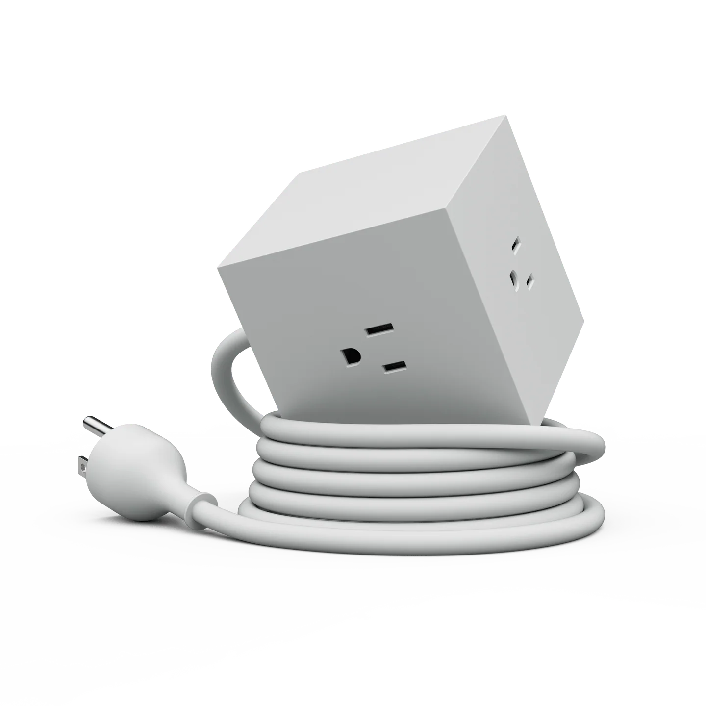 Stockholm Square 1 Power Strip: Gotland Grey - Image 6