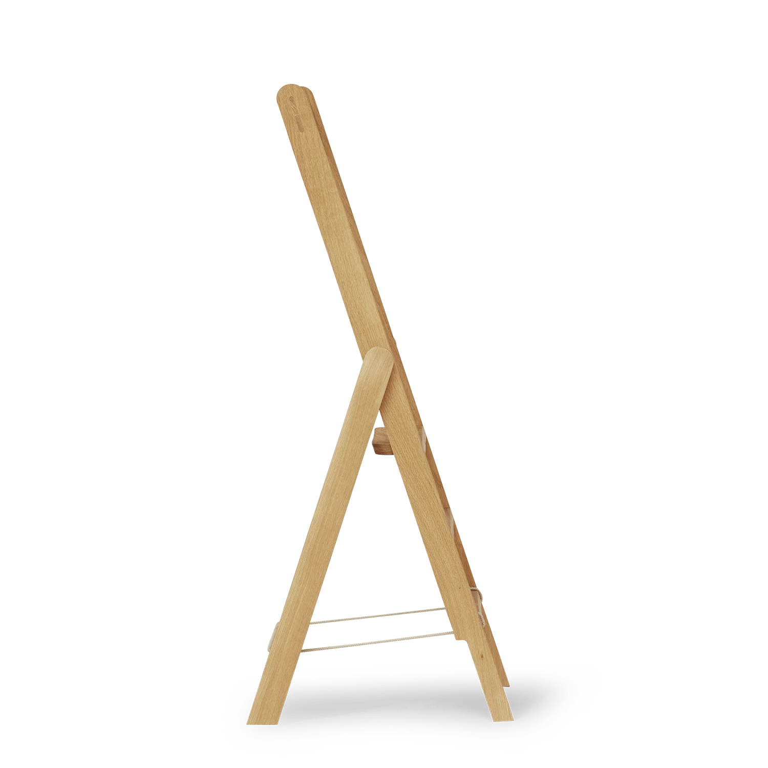 Danish Oak Wall-Hanging Ladder - Image 5