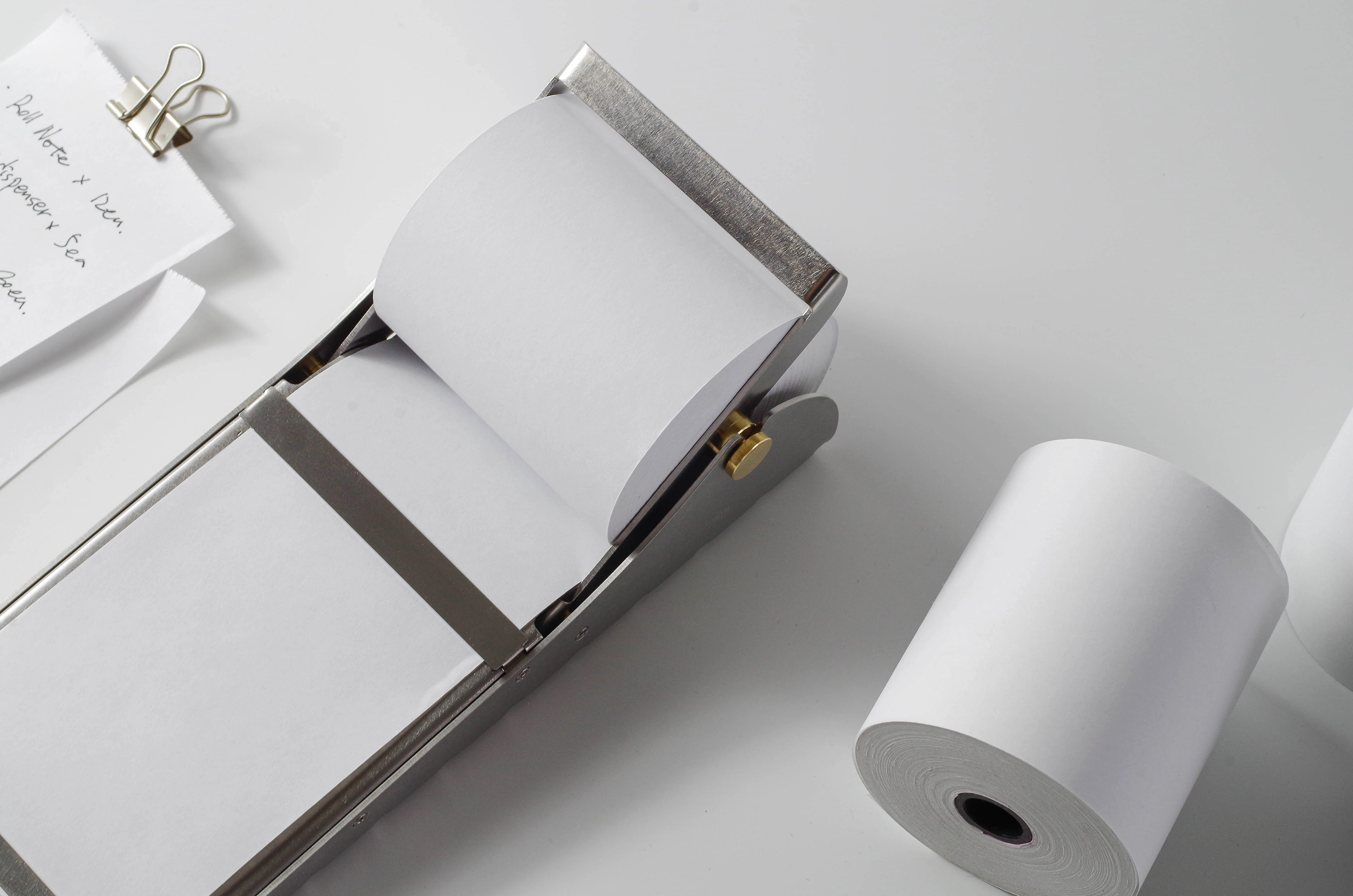 Desktop Roll Note Pad: Stainless Steel - Image 6