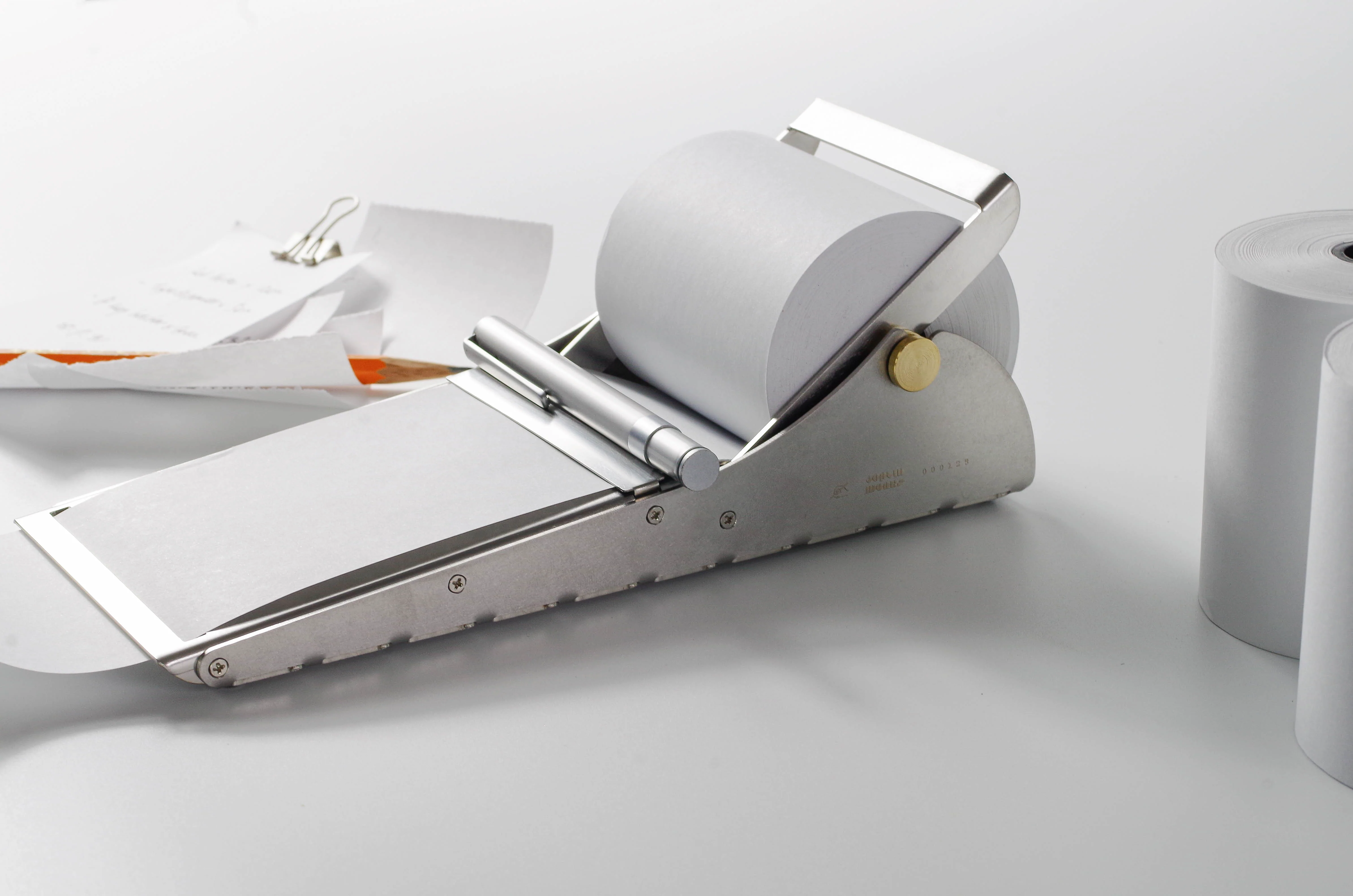 Desktop Roll Note Pad: Stainless Steel - Image 9