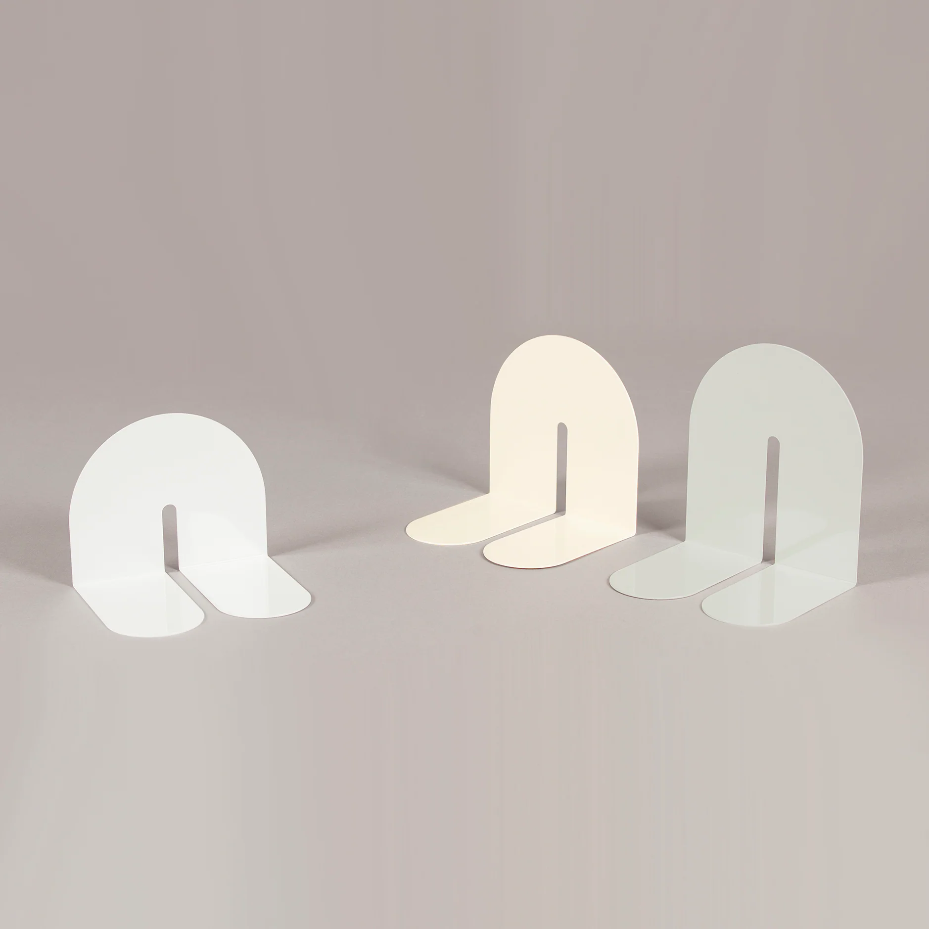 Enamel Bookend: Shades of White - Image 4