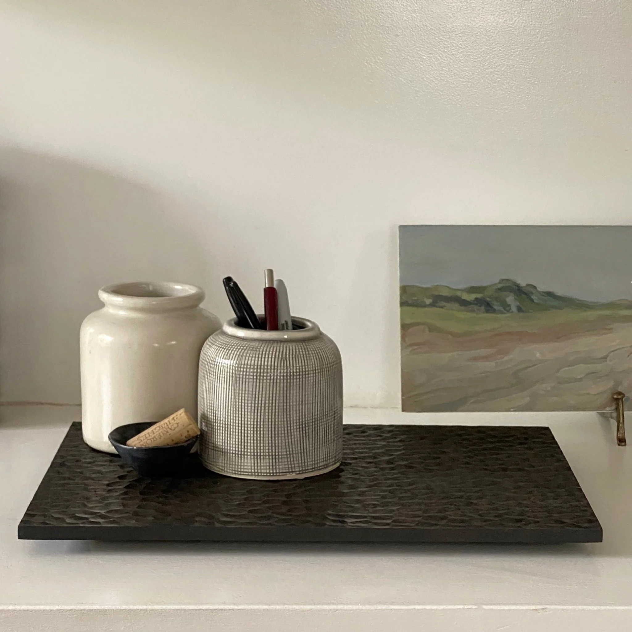 Ebonized Walnut Gathering Pedestals - Image 11